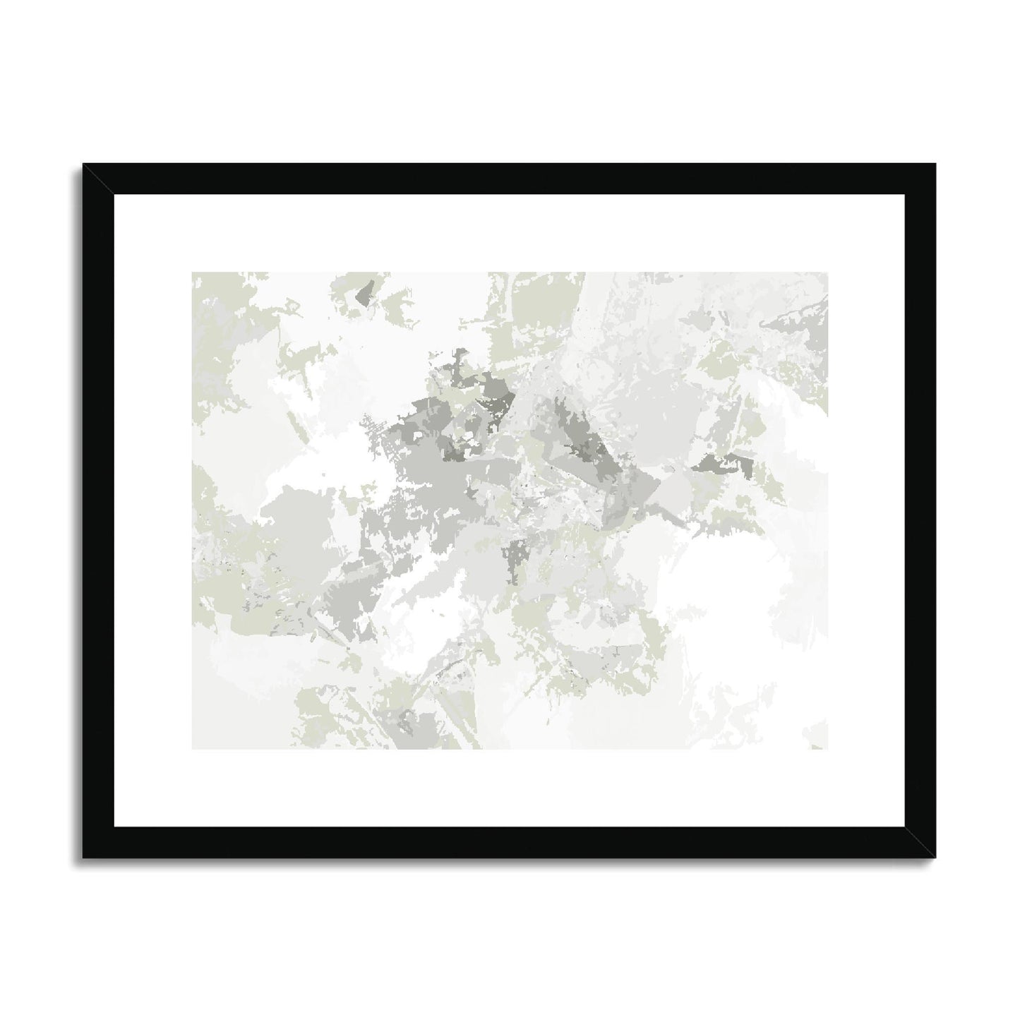 Framed Graphic Art Print, fph-1240-7698, 20"x16", Black Frame