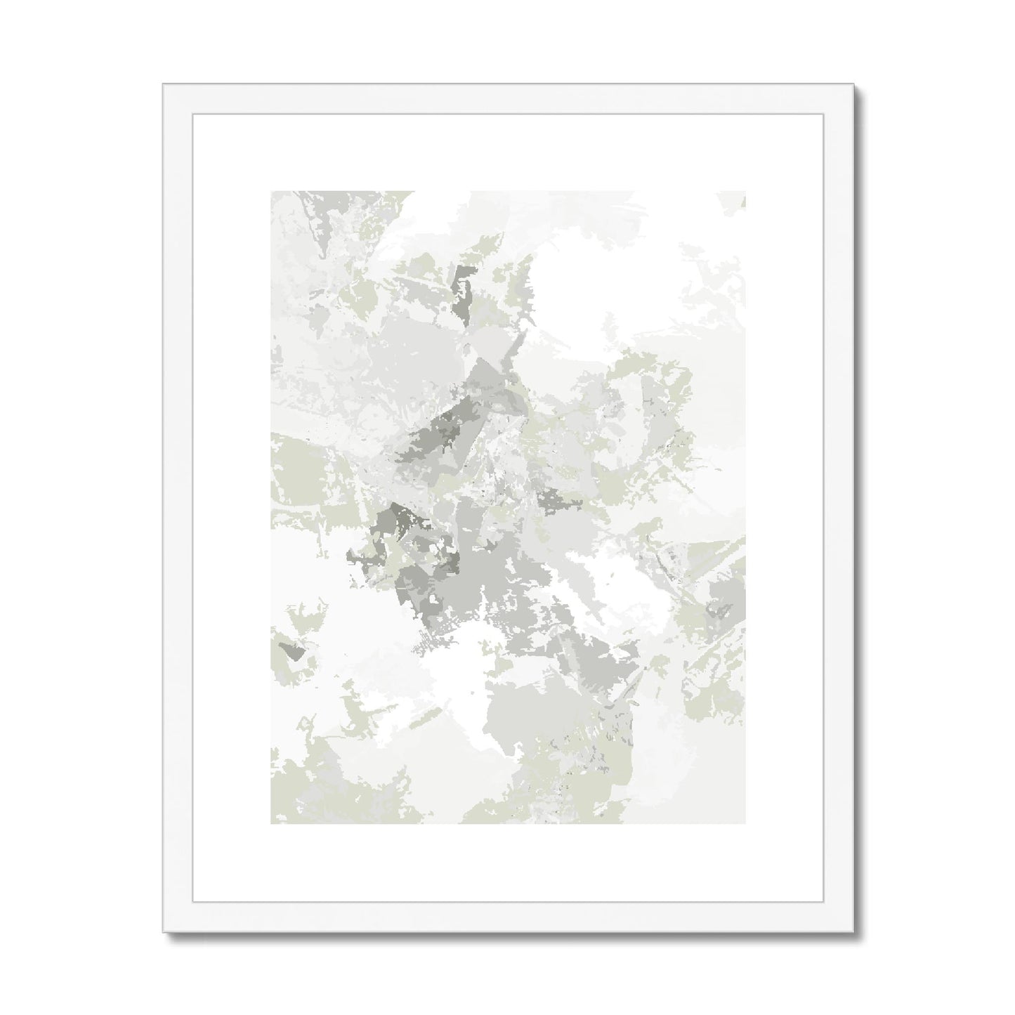 Framed Graphic Art Print, fpv-1240-7698, 16"x20", White Frame