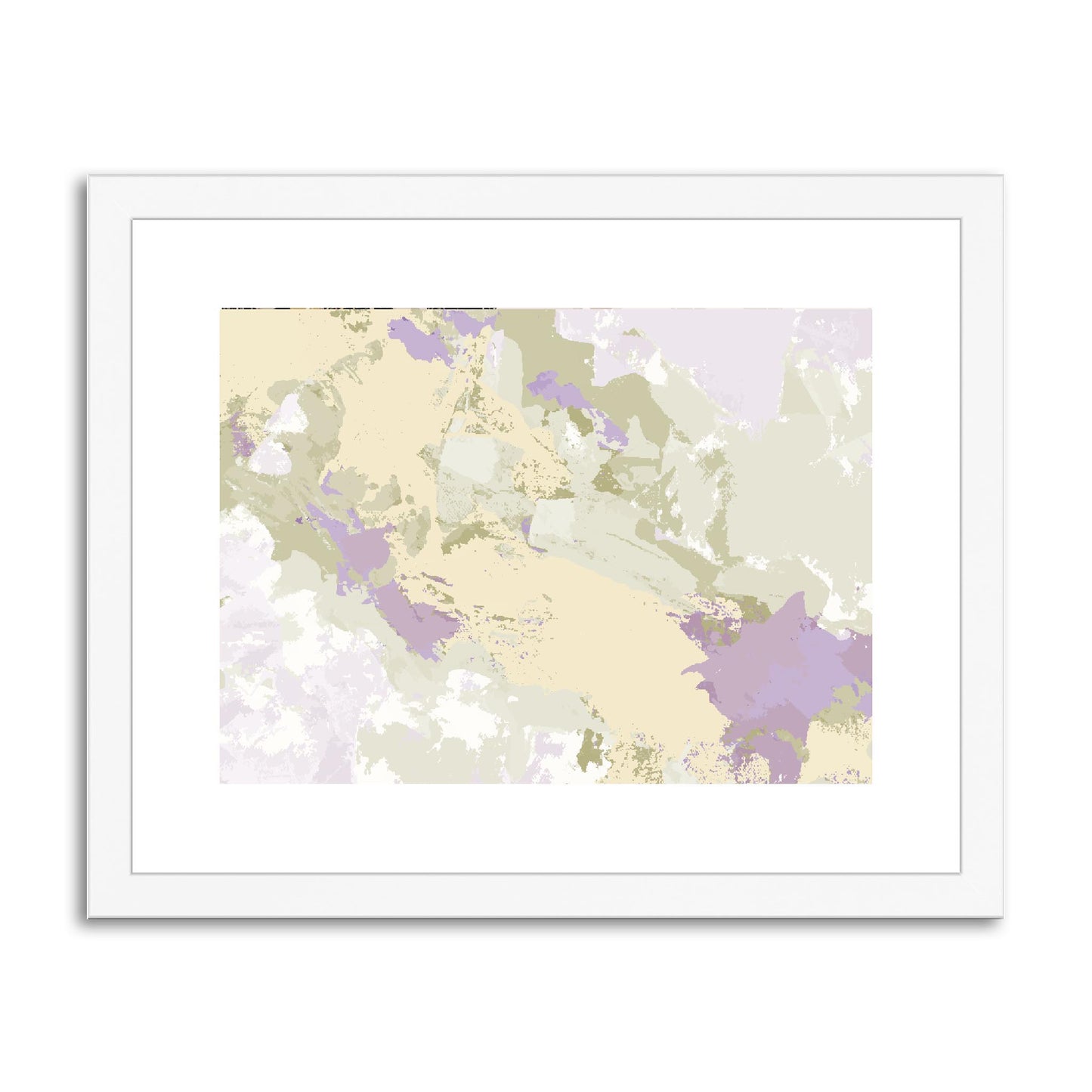 Framed Graphic Art Print, fph-1250-7688, 14"x11", White Frame