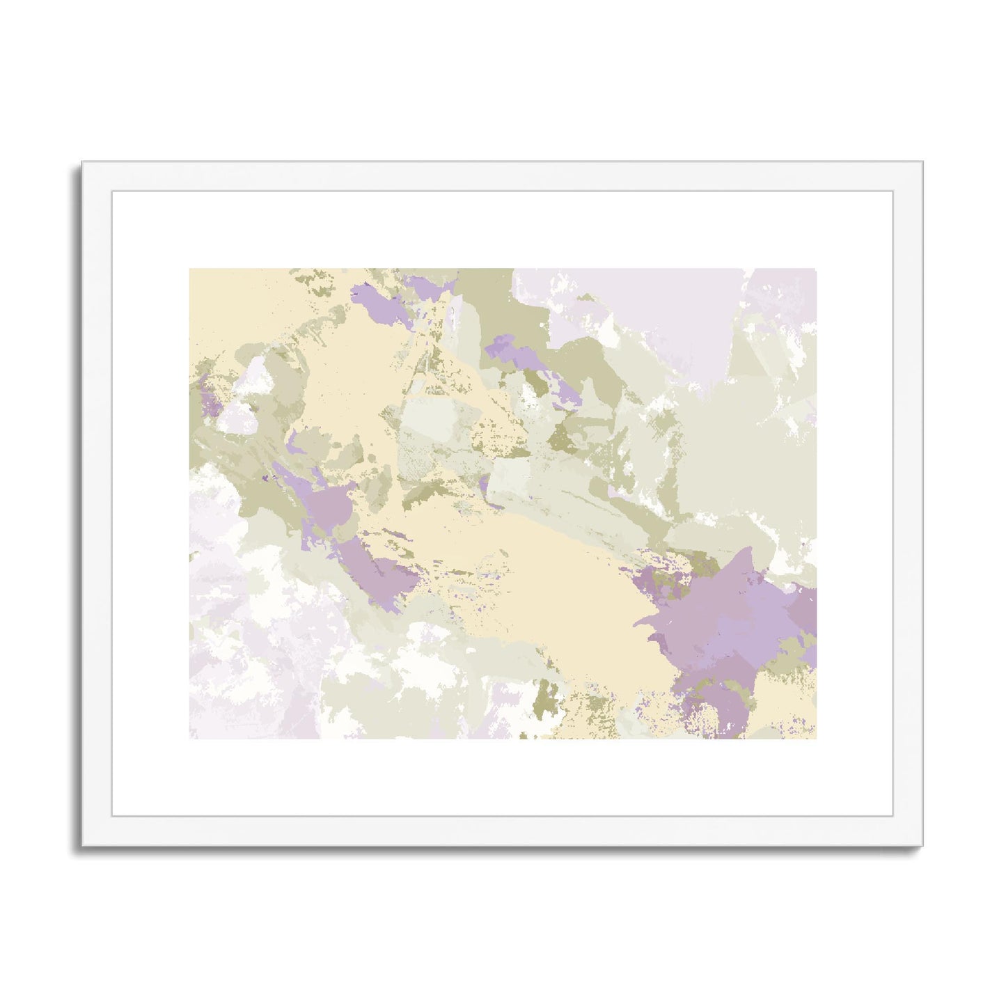 Framed Graphic Art Print, fph-1250-7688, 20"x16", White Frame