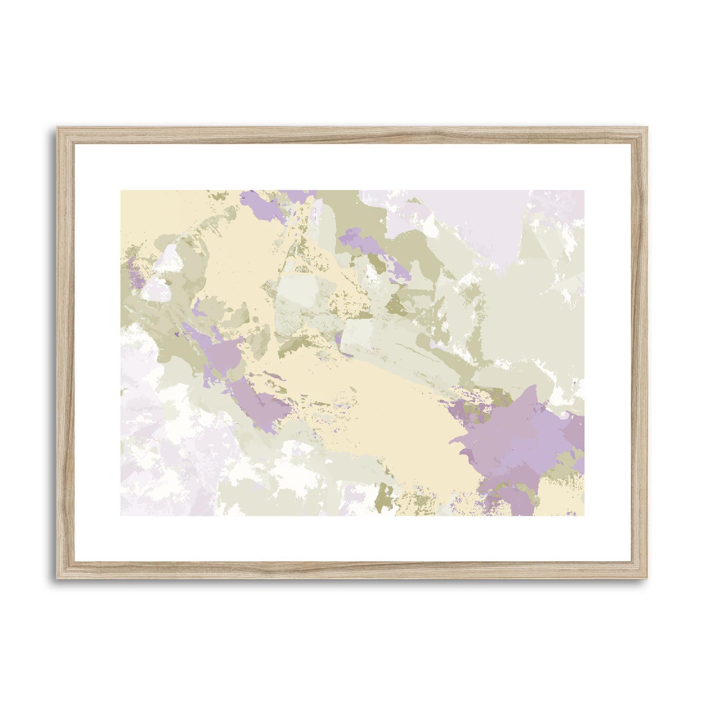Framed Graphic Art Print, fph-1250-7688, 24"x18", Natural Frame