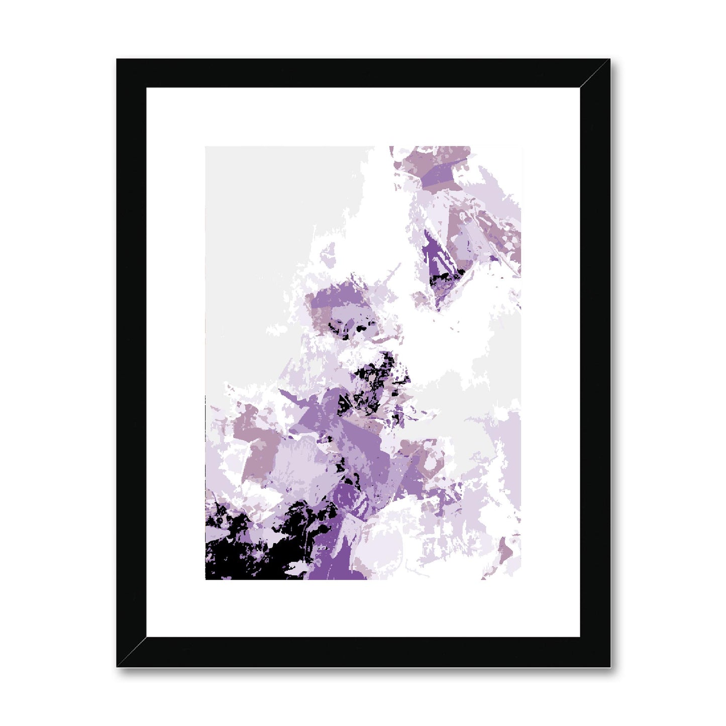 Framed Graphic Art Print, fpv-1250-7694, 11"x14", Black Frame