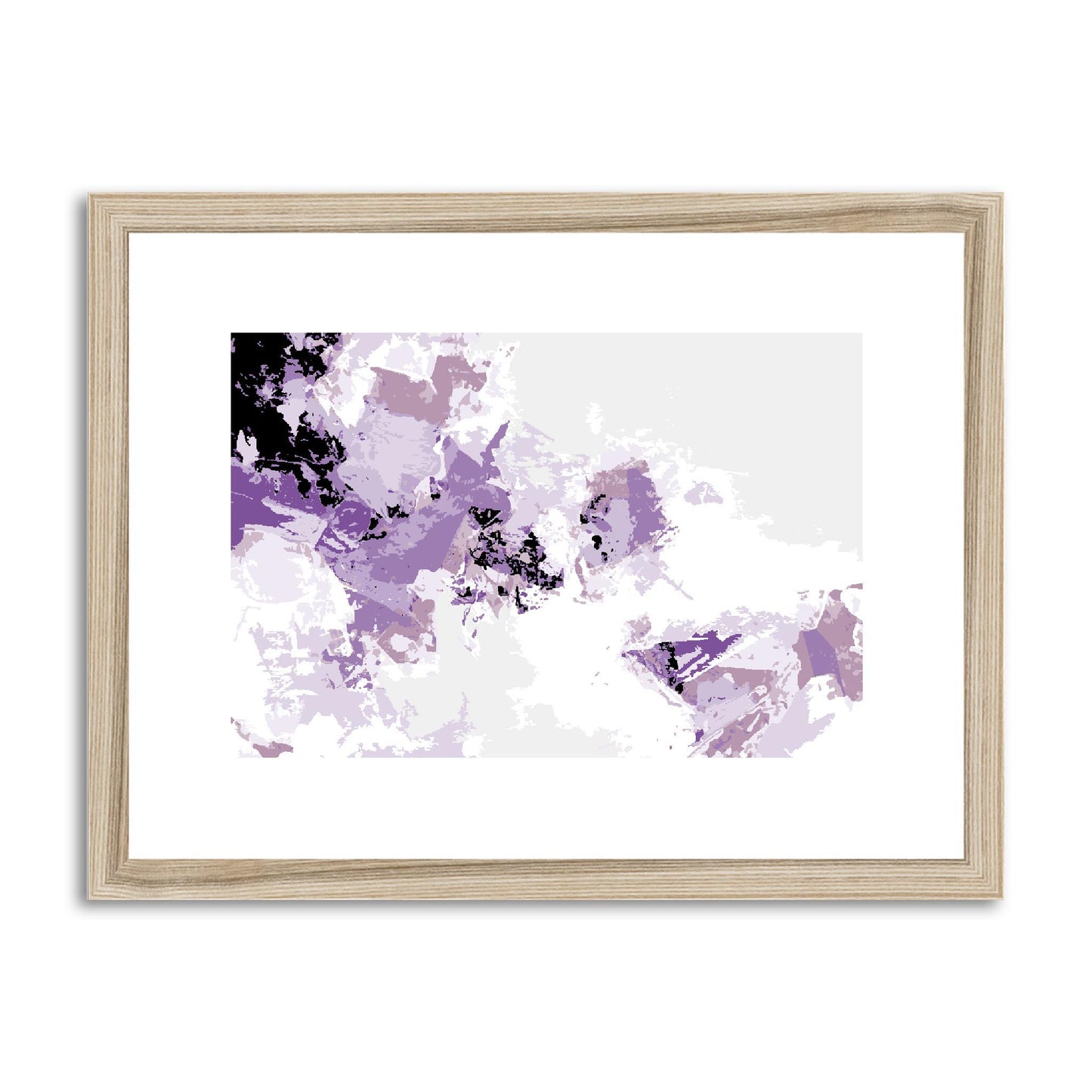 Framed Graphic Art Print, fph-1250-7694, 16"x12", Natural Frame
