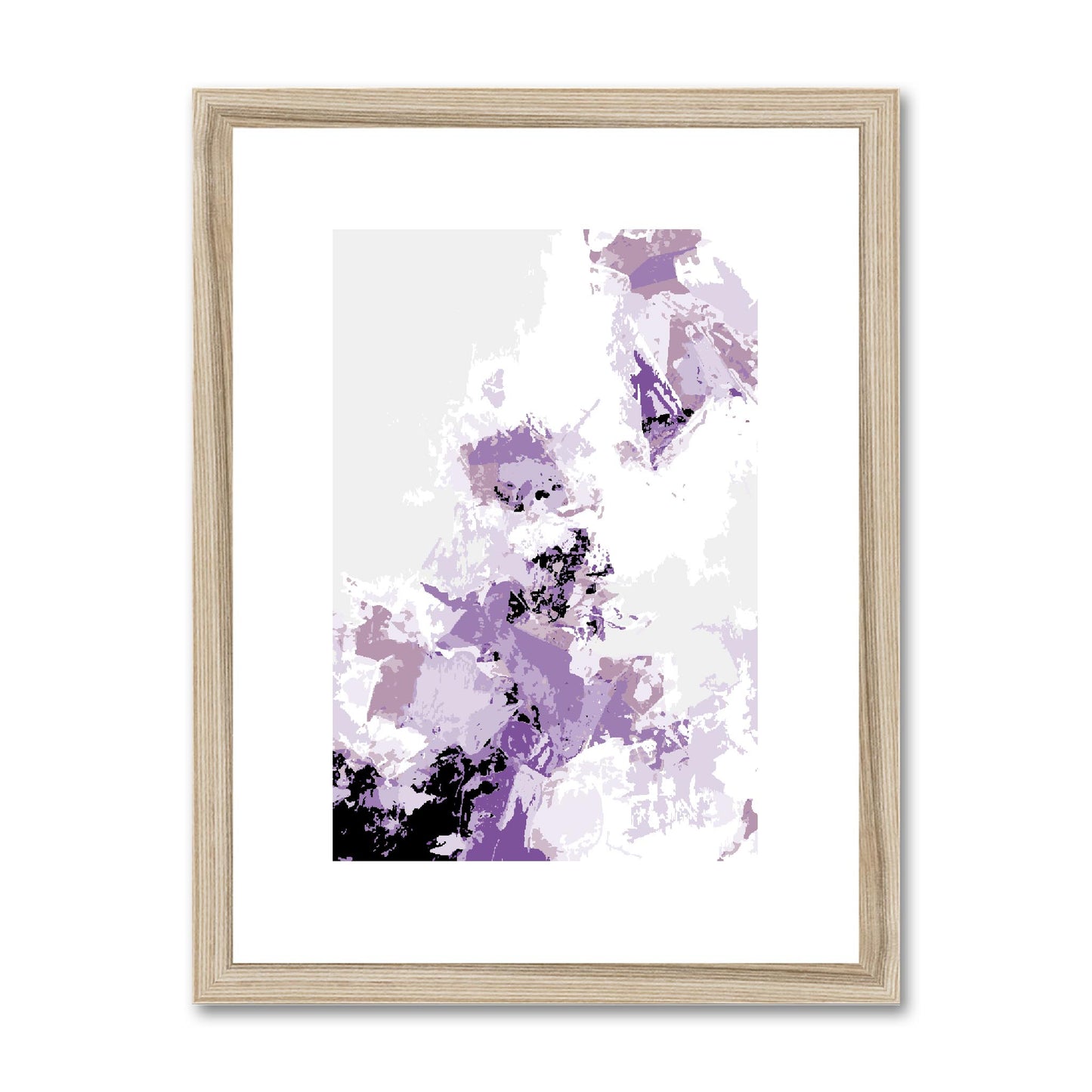 Framed Graphic Art Print, fpv-1250-7694, 12"x16", Natural Frame