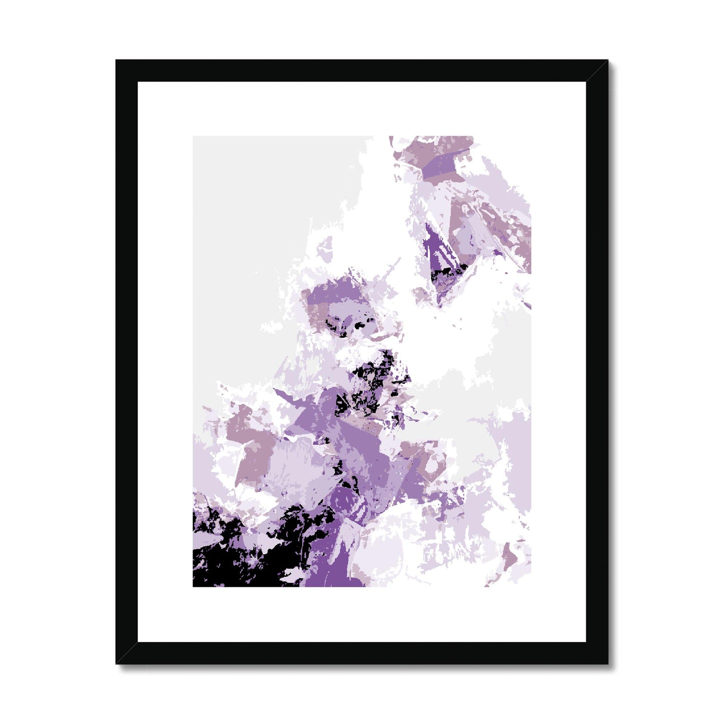Framed Graphic Art Print, fpv-1250-7694, 16"x20", Black Frame