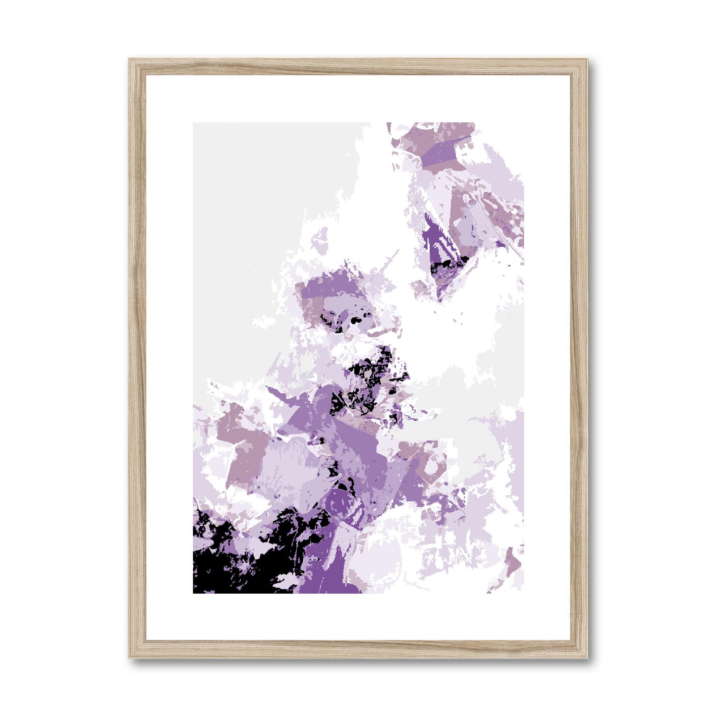 Framed Graphic Art Print, fpv-1250-7694, 18"x24", Natural Frame
