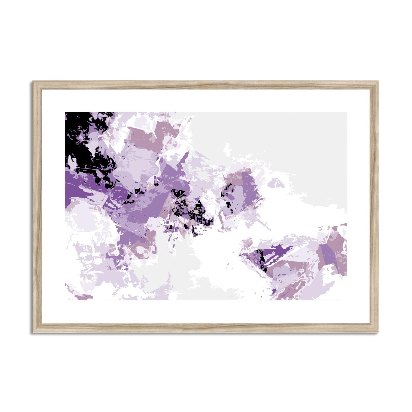 Framed Graphic Art Print, fph-1250-7694, 28"x20", Natural Frame
