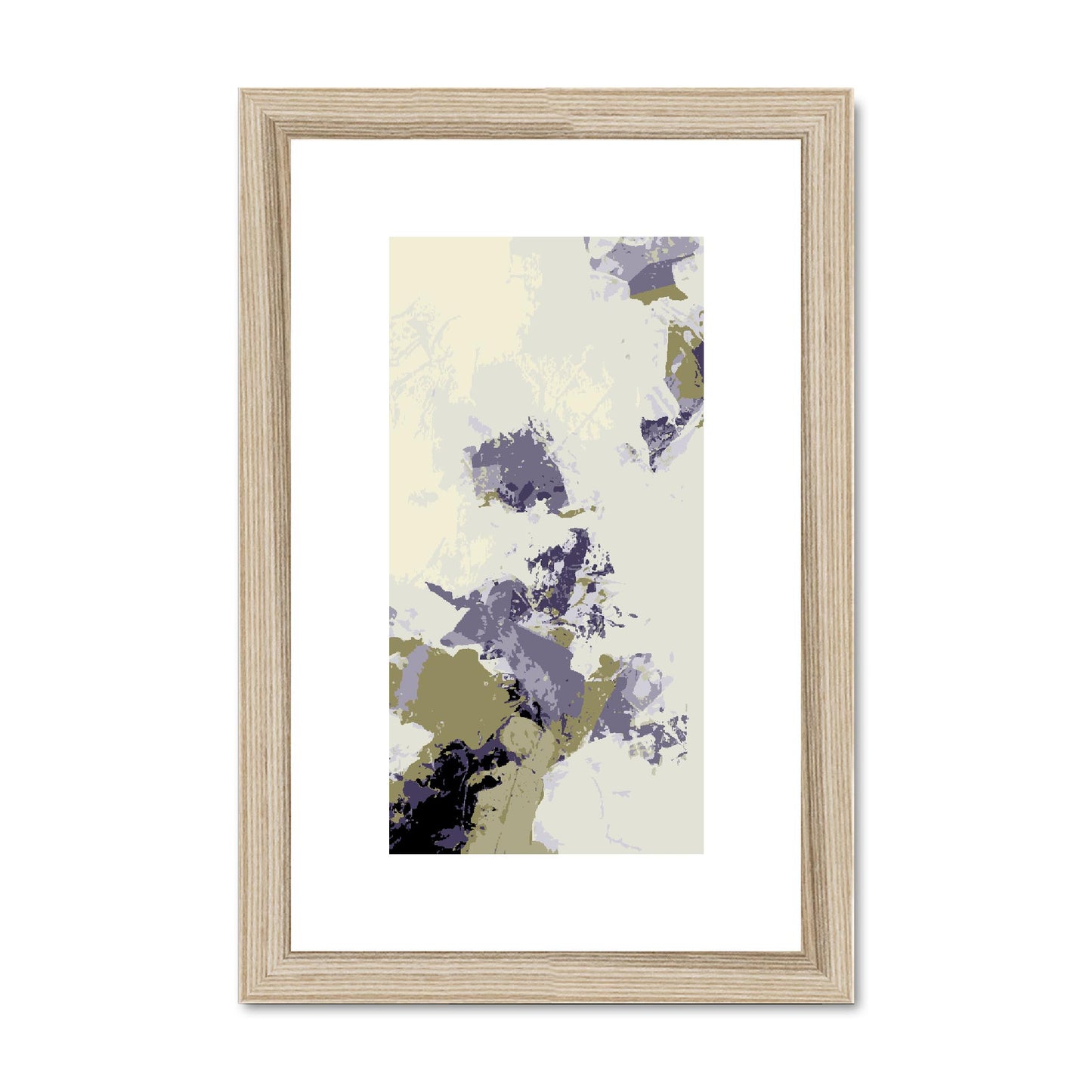Framed Graphic Art Print, fpv-1250-7688, 8"x12", Natural Frame
