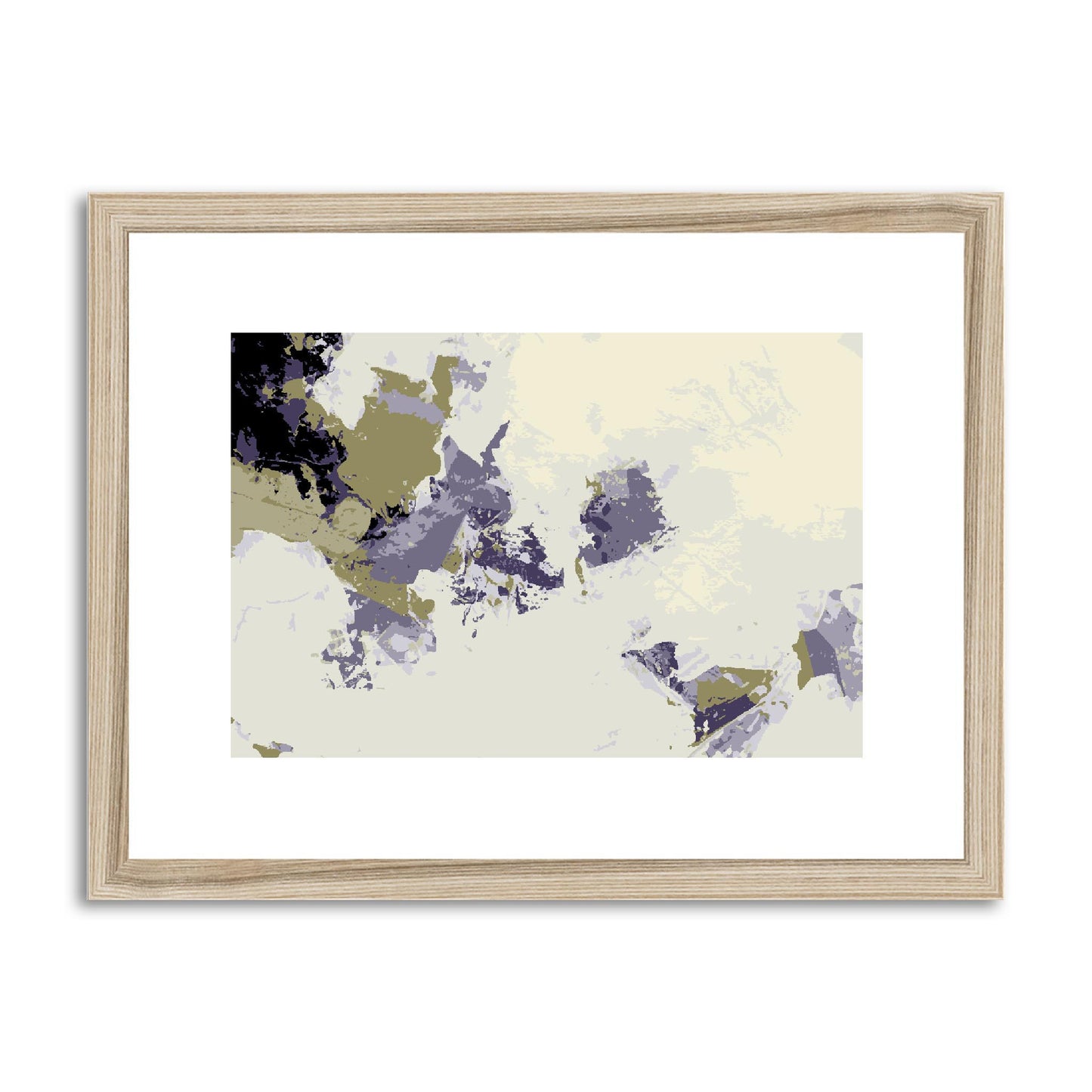 Framed Graphic Art Print, fph-1260-7694, 16"x12", Natural Frame