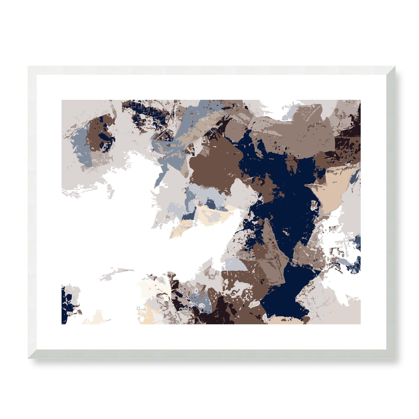 Framed Graphic Art Print, White Mat - 12x10 16x13 20x16 28x22 inches | FPH-1160-7692, Prints, Graphic art, White Frame, 71 x 56 cm ,28 x 22 inches