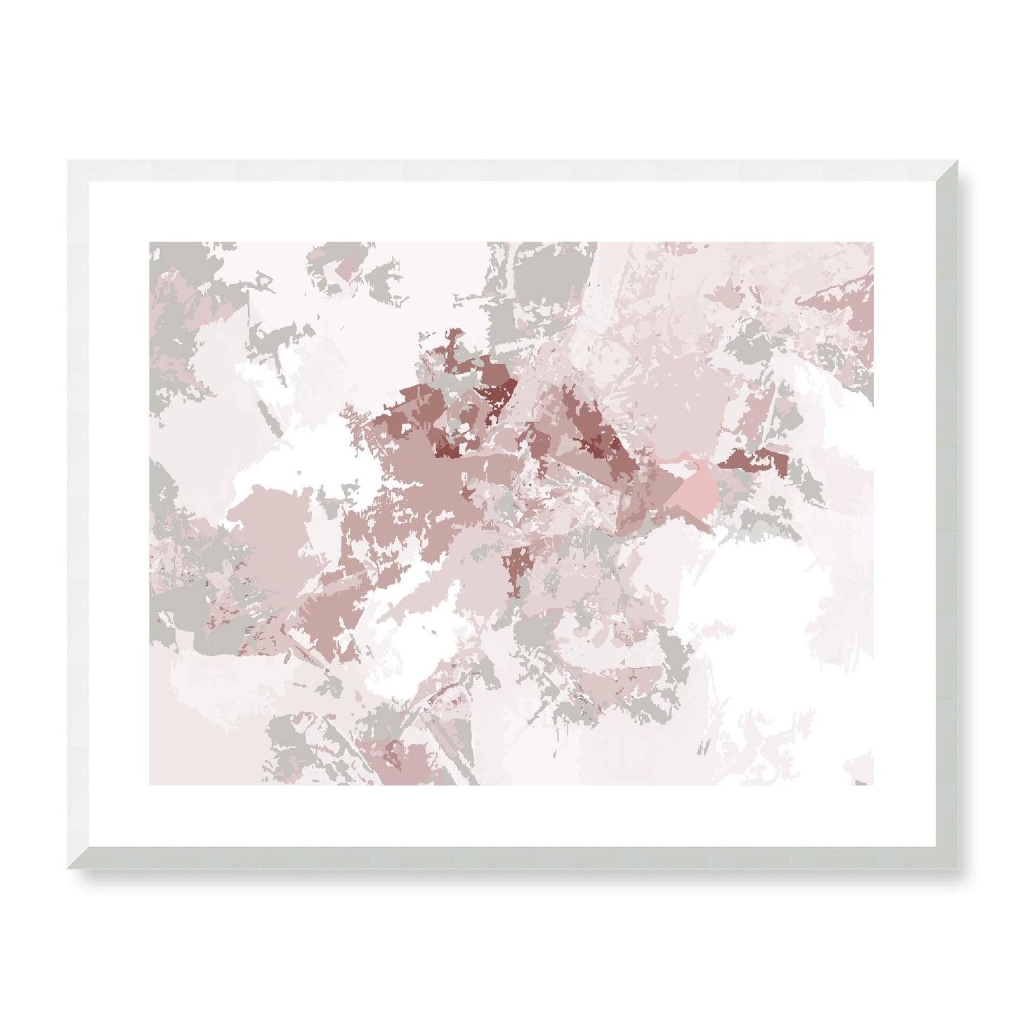 Framed Graphic Art Print, White Mat - 12x10 16x13 20x16 28x22 inches | FPH-1190-7698, Prints, Graphic art, White Frame, 71 x 56 cm ,28 x 22 inches