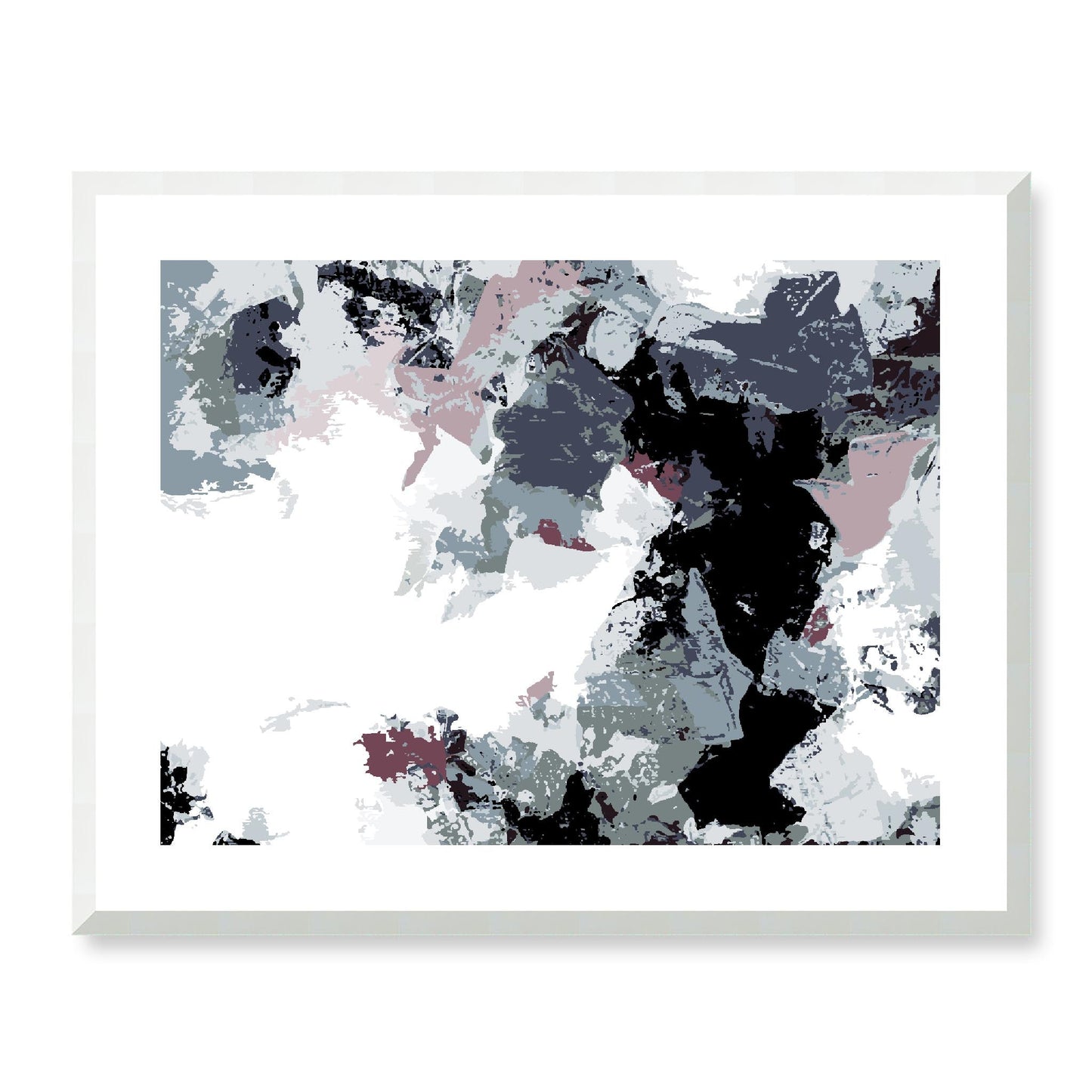 Framed Graphic Art Print, White Mat - 12x10 16x13 20x16 28x22 inches | FPH- 1210-7692, Prints, Graphic art, White Frame, 71 x 56 cm ,28 x 22 inches