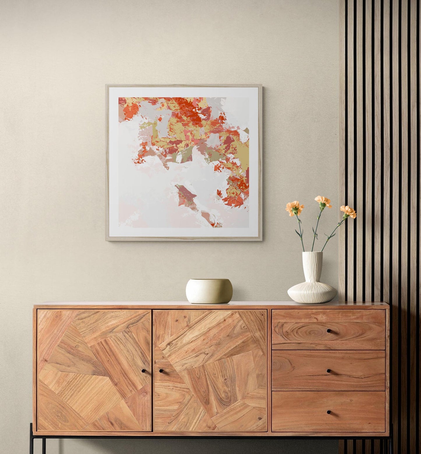 Framed Graphic Art Print, White Mat - 8x8 12x12 16x16 20x20 24x24 28x28 inches | FPS-1130-7693