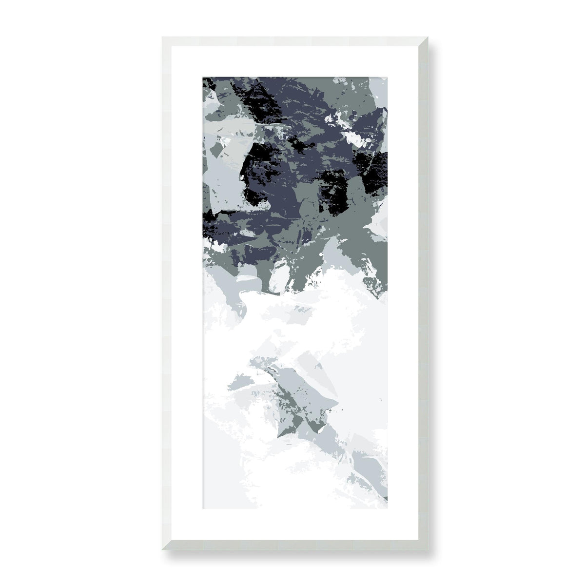 Stormy Sky — Framed Fine Art Print | 16 x 32 inches | White Frame
