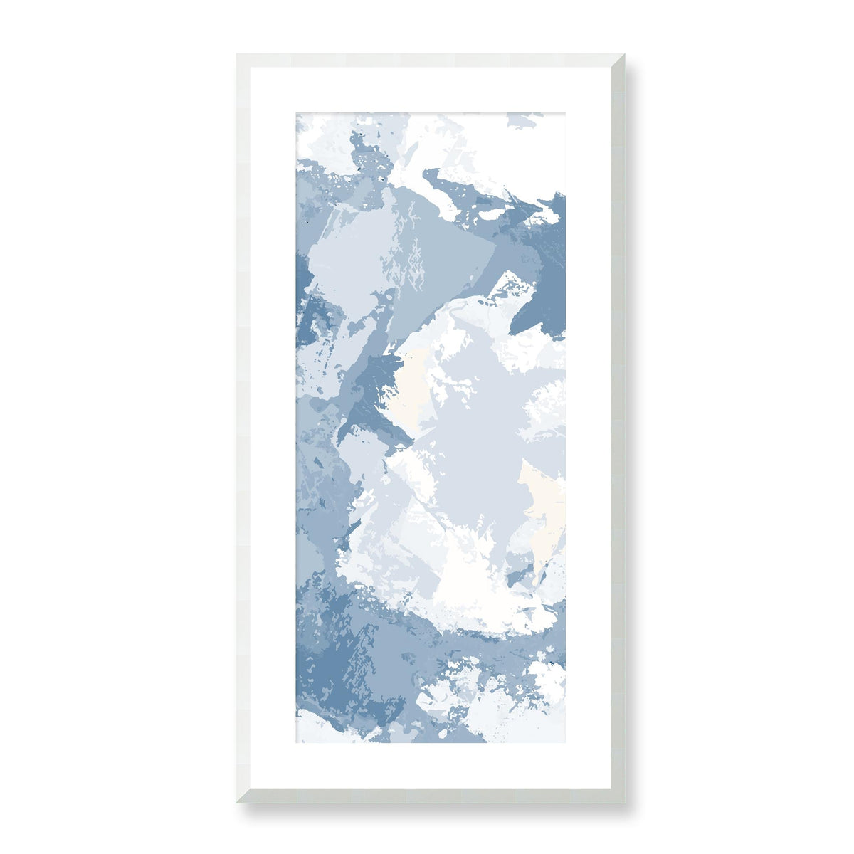 Summer Sky — Framed Fine Art Print | 16 x 32 inches | White Frame