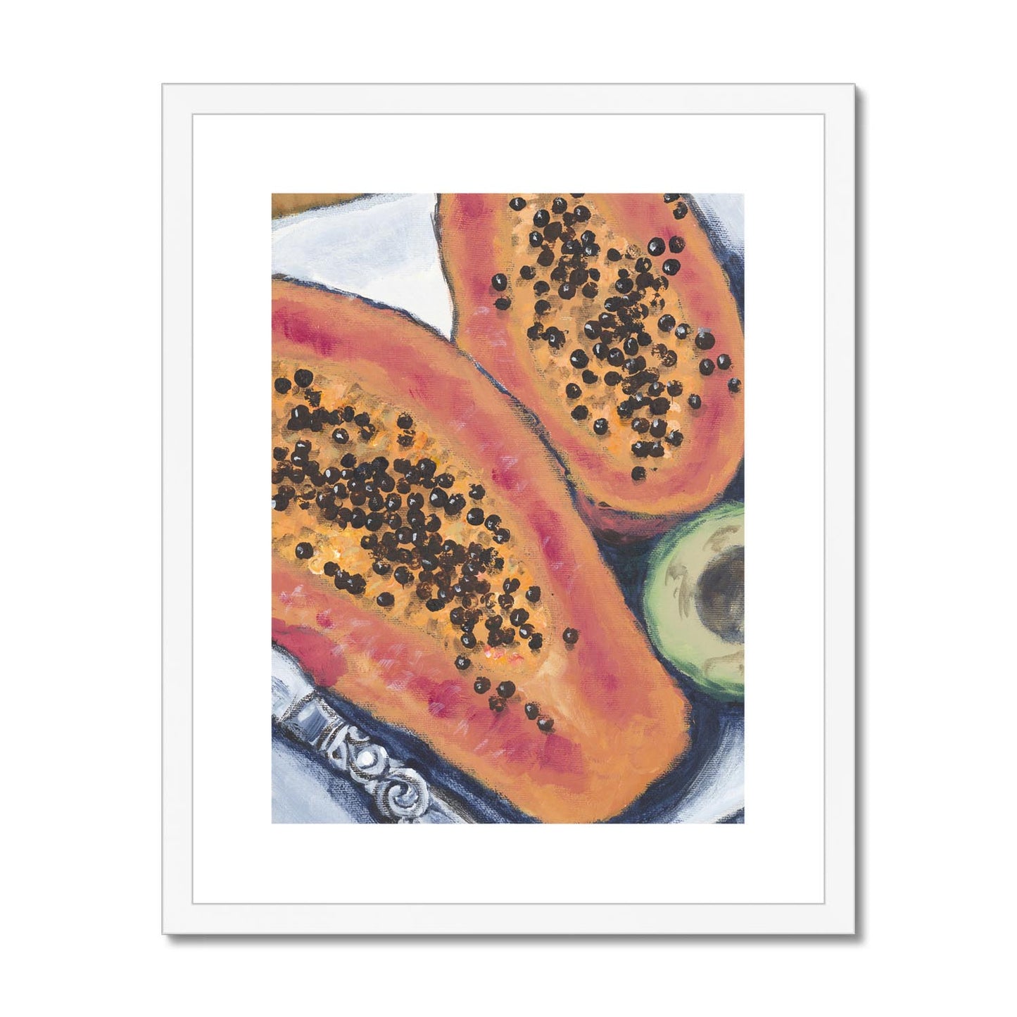 16"x20", White Frame, FPV-1000-1105-001-1620-W