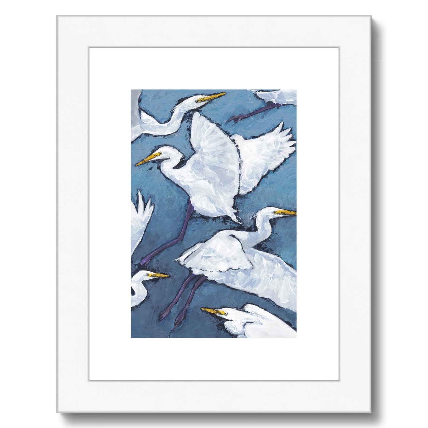 6"x8", White Frame, FPV-1020-1127-0608-W