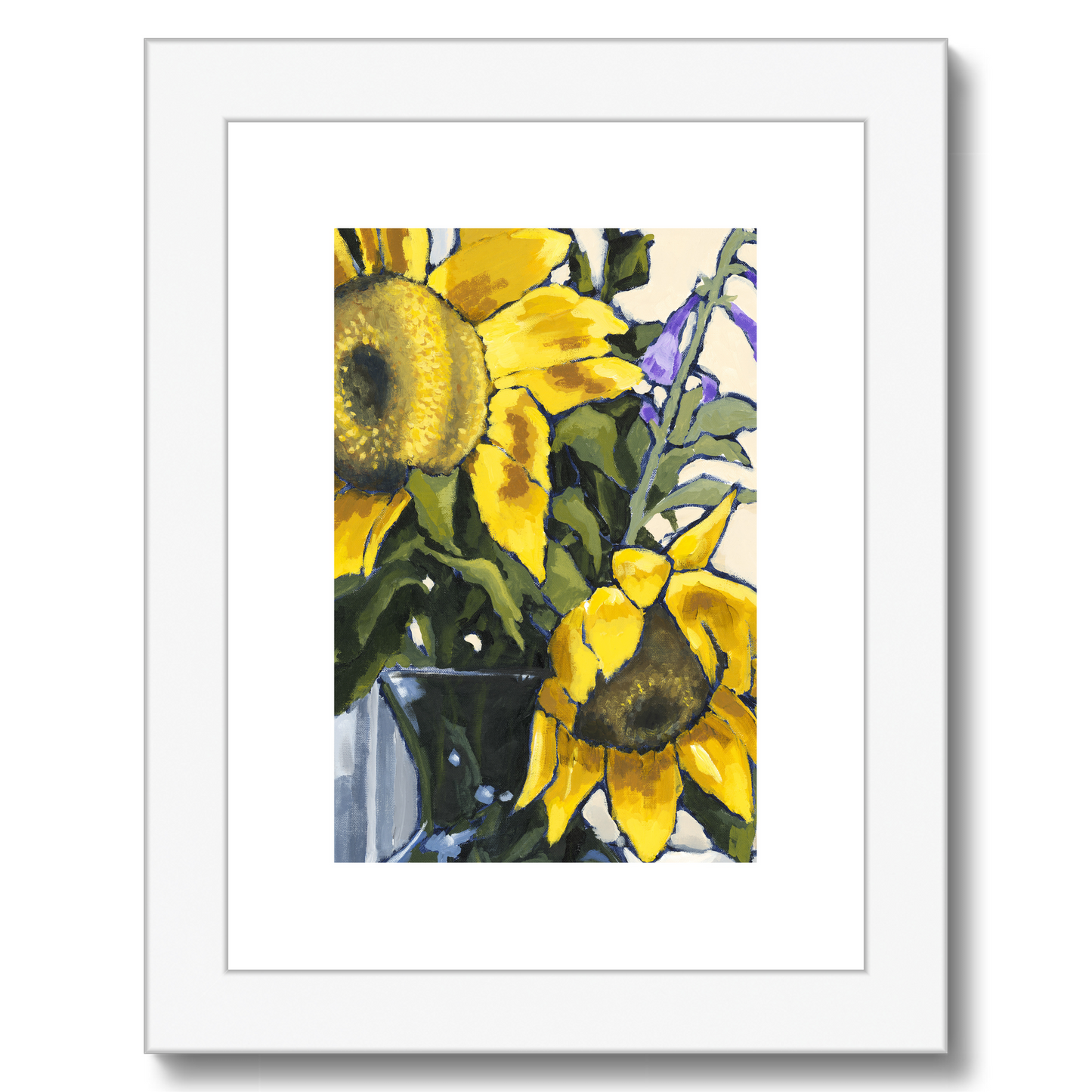 6"x8", White Frame, FPV-1040-1118-002-0608-W