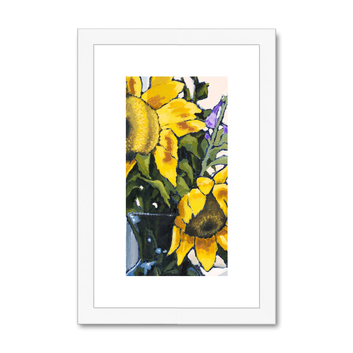 8"x12", White Frame, FPV-1040-1118-002-0812-W