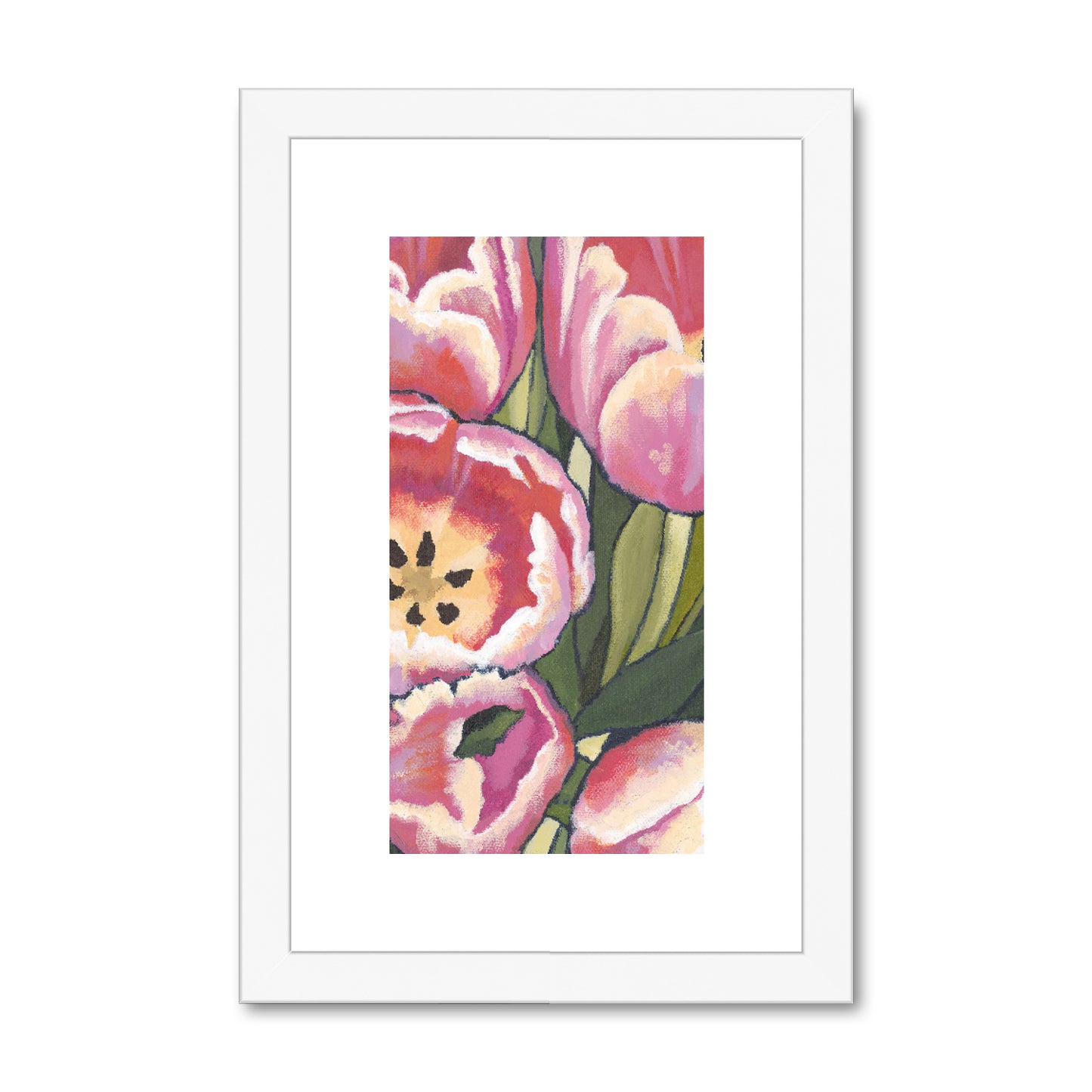 8"x12", White Frame, FPV-1080-1123-0812-W
