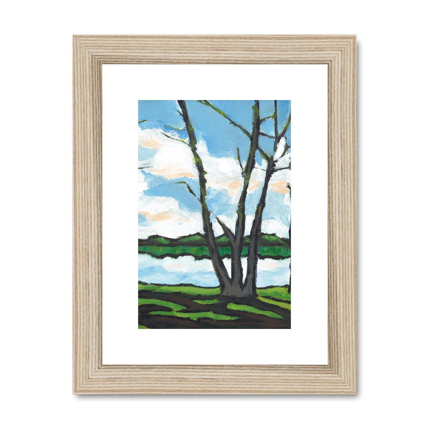 6"x8", Natural Frame, FPV-1101-1109-001-0608-N