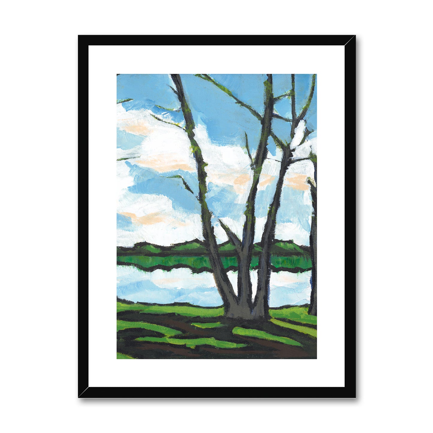 18"x24", Black Frame, FPV-1101-1109-001-1824-B