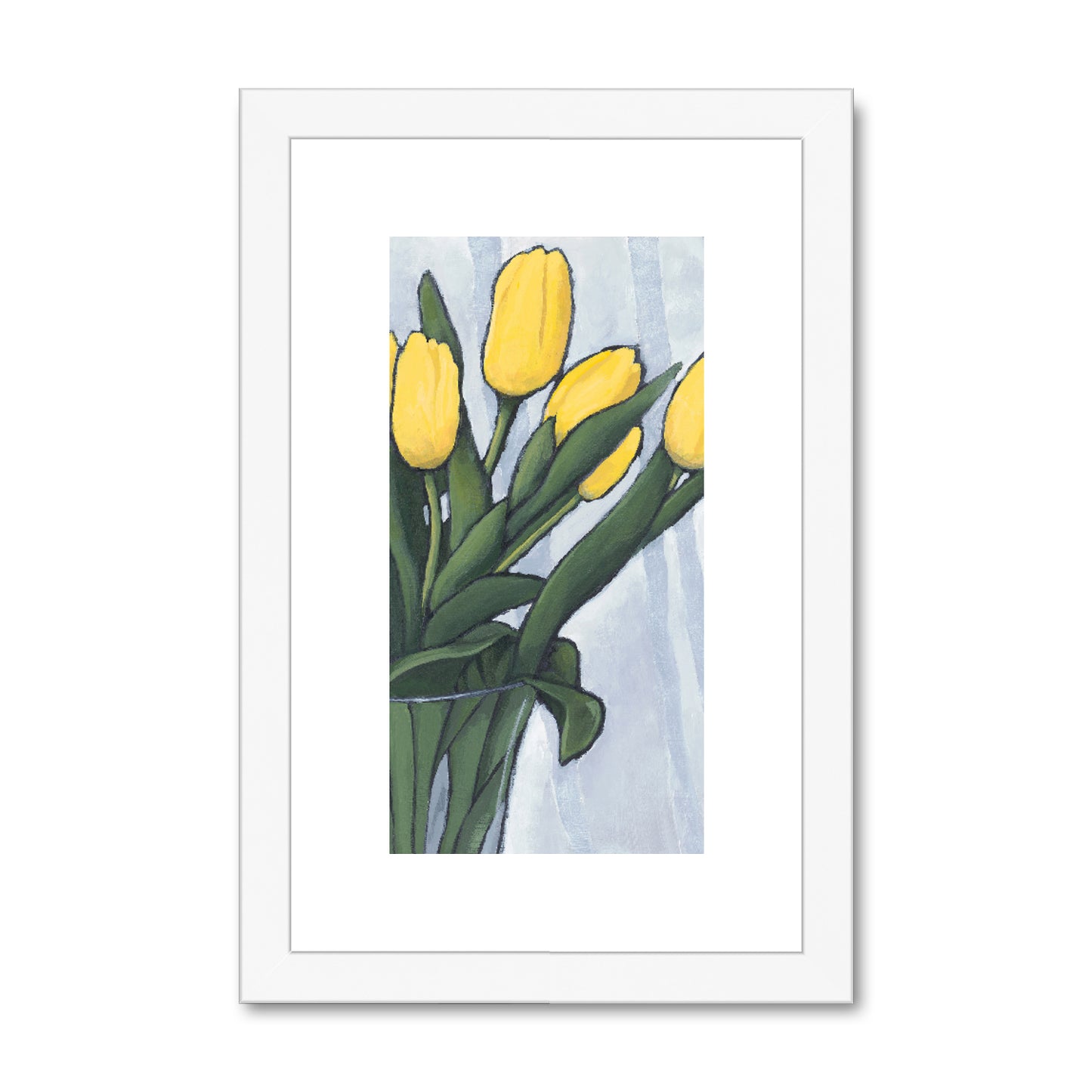 8"x12", White Frame, FPV-1120-1143-004-0812-W