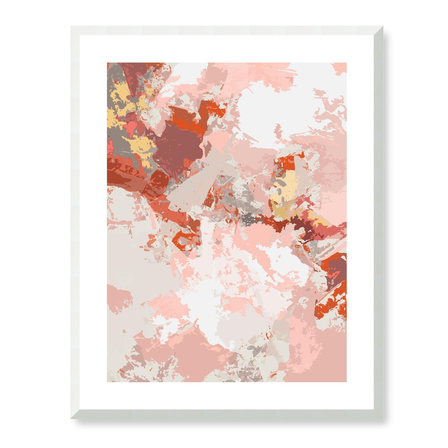 Framed Graphic Art Print, White Mat - 13x16, 16x20, 22x28 inches | FPV-1130-7698, Prints, Graphic art, White Frame, 56 x 71 cm ,22 x 28 inches