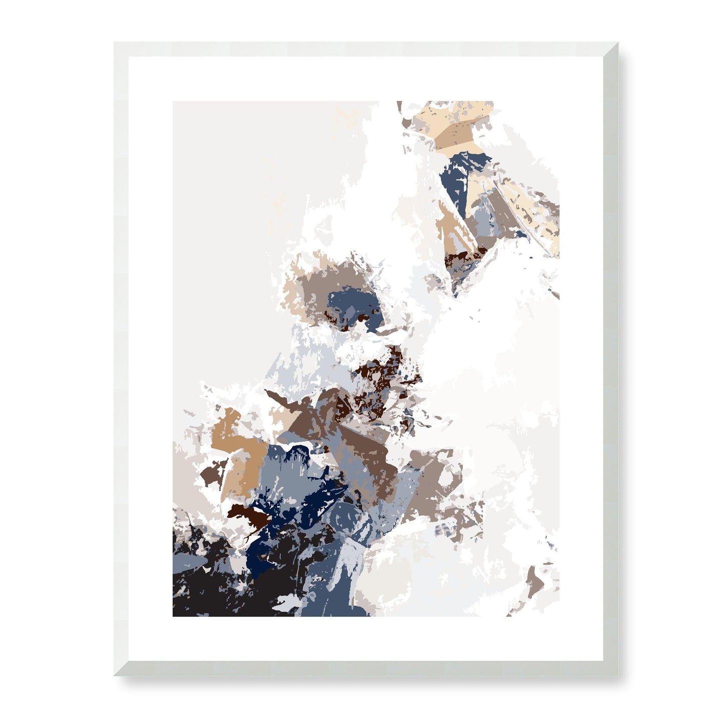 Framed Graphic Art Print, White Mat - 13x16, 16x20, 22x28 inches | FPV-1160-7694, Prints, Graphic art, White Frame, 56 x 71 cm ,22 x 28 inches