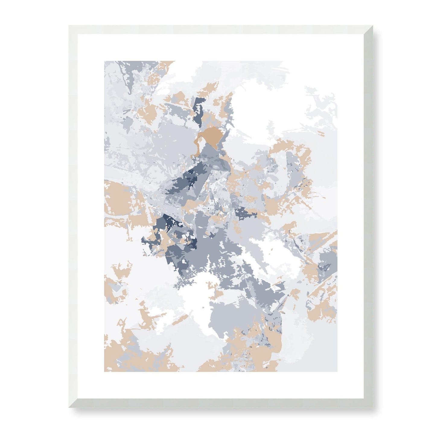 Framed Graphic Art Print, White Mat - 13x16, 16x20, 22x28 inches | FPV-1160-7698, Prints, Graphic art, White Frame, 56 x 71 cm ,22 x 28 inches