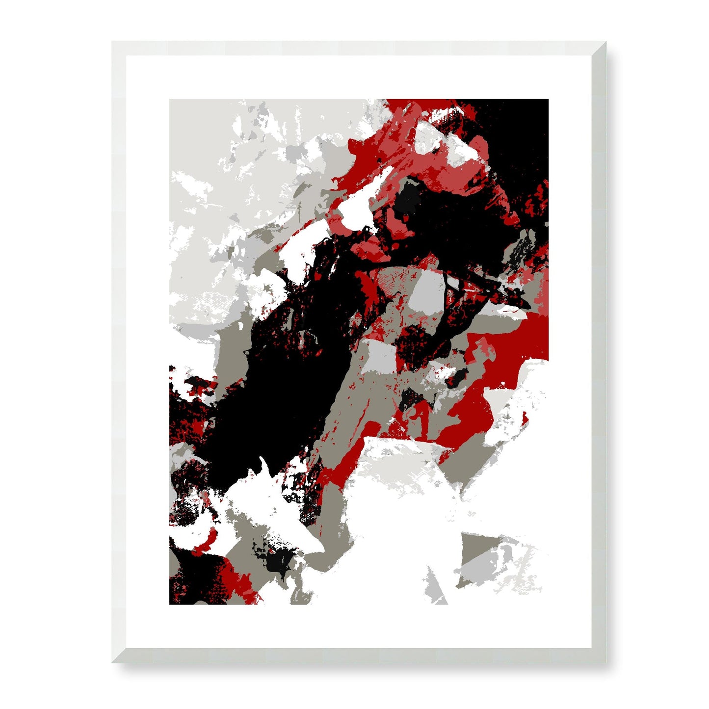 Framed Graphic Art Print, White Mat - 13x16, 16x20, 22x28 inches | FPV-1190-7688, Prints, Graphic art, White Frame, 56 x 71 cm ,22 x 28 inches