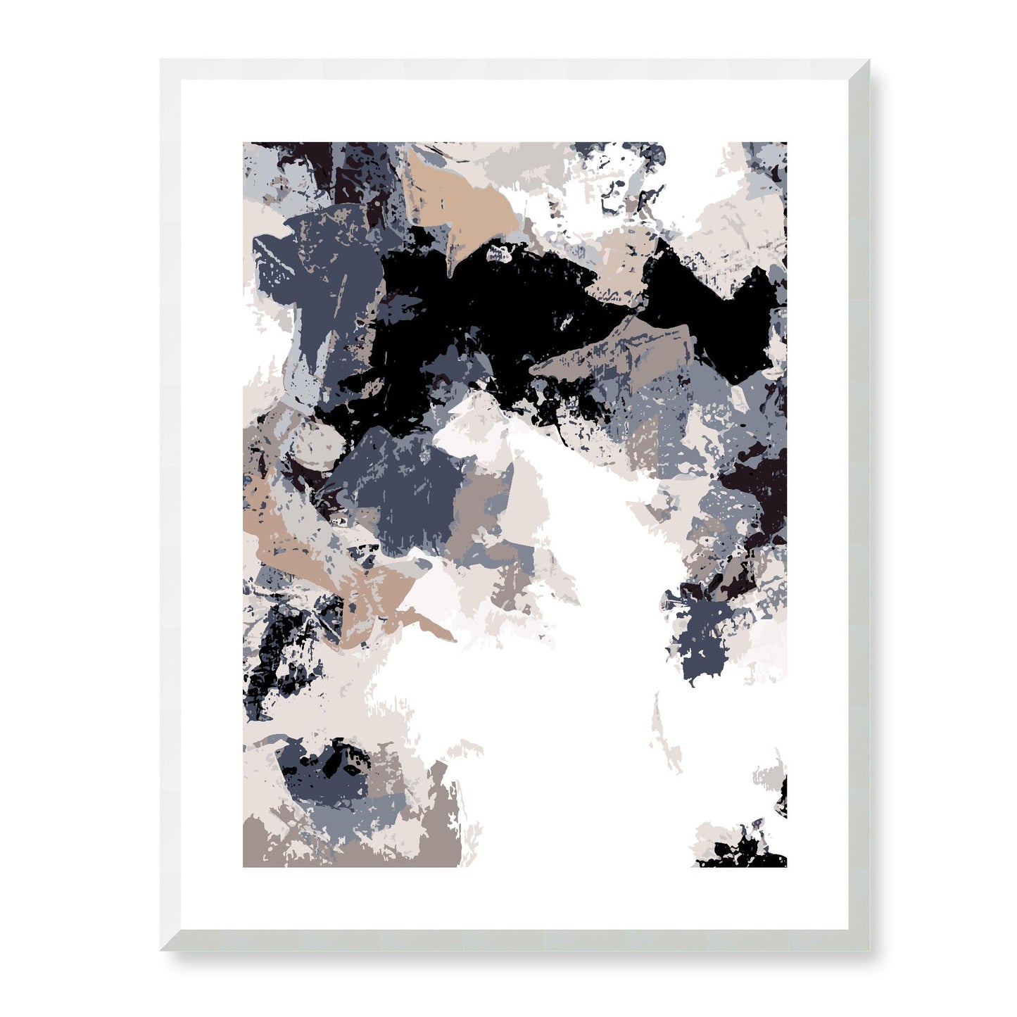 Framed Graphic Art Print, White Mat - 13x16, 16x20, 22x28 inches | FPV- 1220-7692, Prints, Graphic art, White Frame, 56 x 71 cm ,22 x 28 inches
