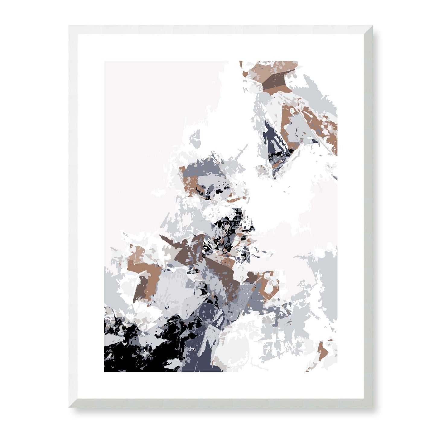 Framed Graphic Art Print, White Mat - 13x16, 16x20, 22x28 inches | FPV- 1220-7694, Prints, Graphic art, White Frame, 56 x 71 cm ,22 x 28 inches