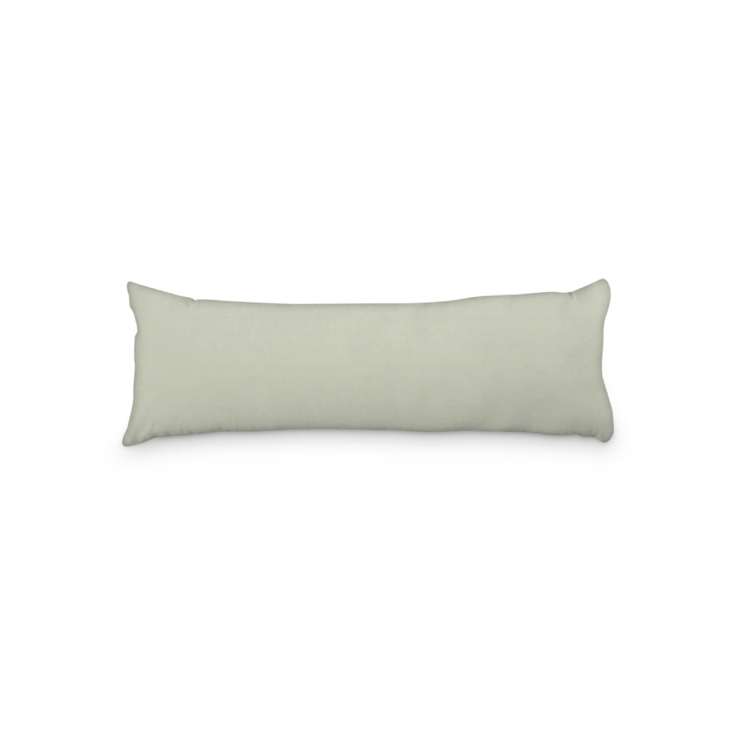 Pale Green Microfiber Body Pillow, 20 x 54 inches / 51 x 137 cm