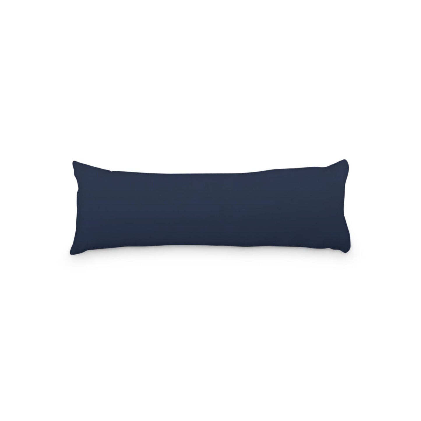 Navy Blue Microfiber Body Pillow, 20 x 54 inches / 51 x 137 cm