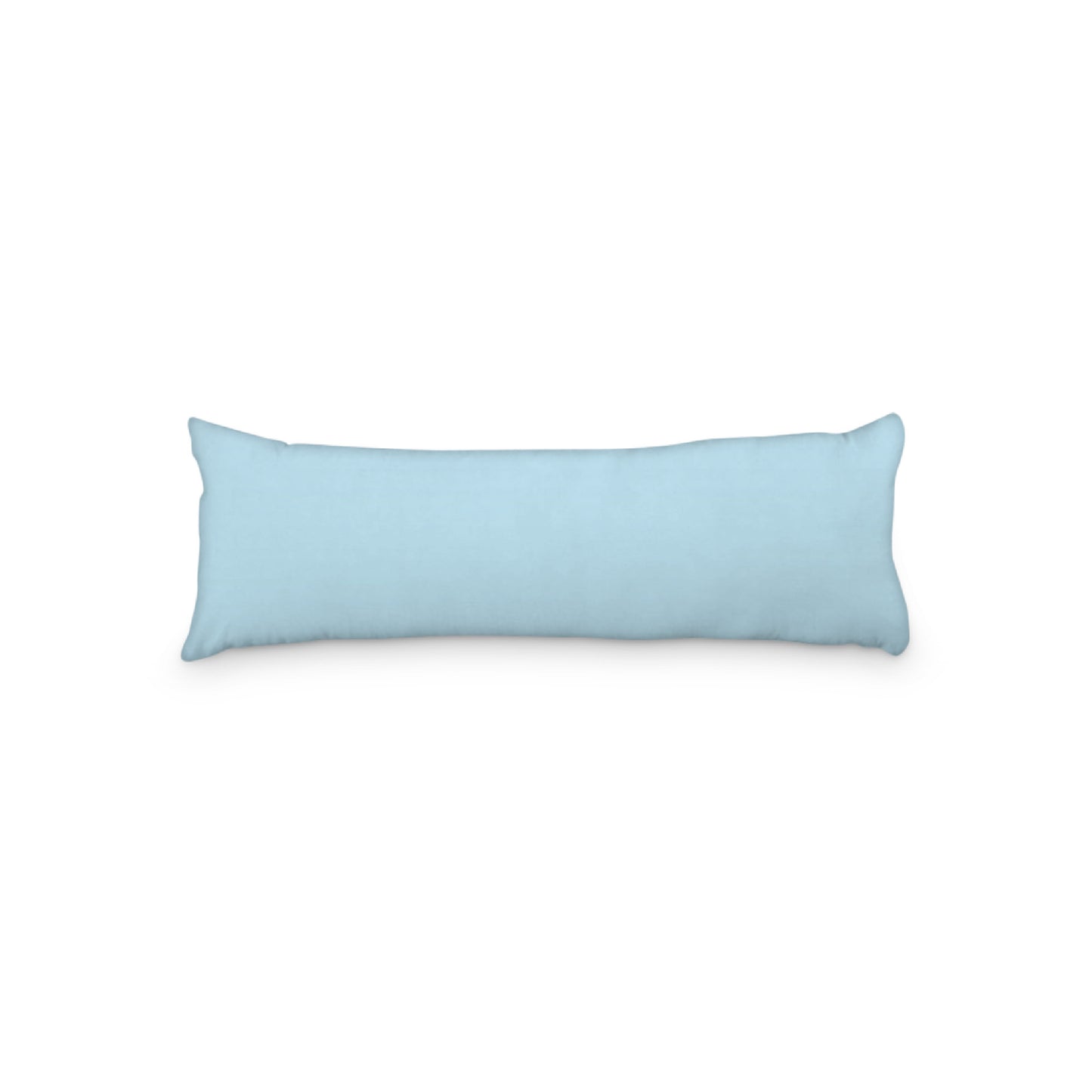 Blue Microfiber Body Pillow, 20 x 54 inches