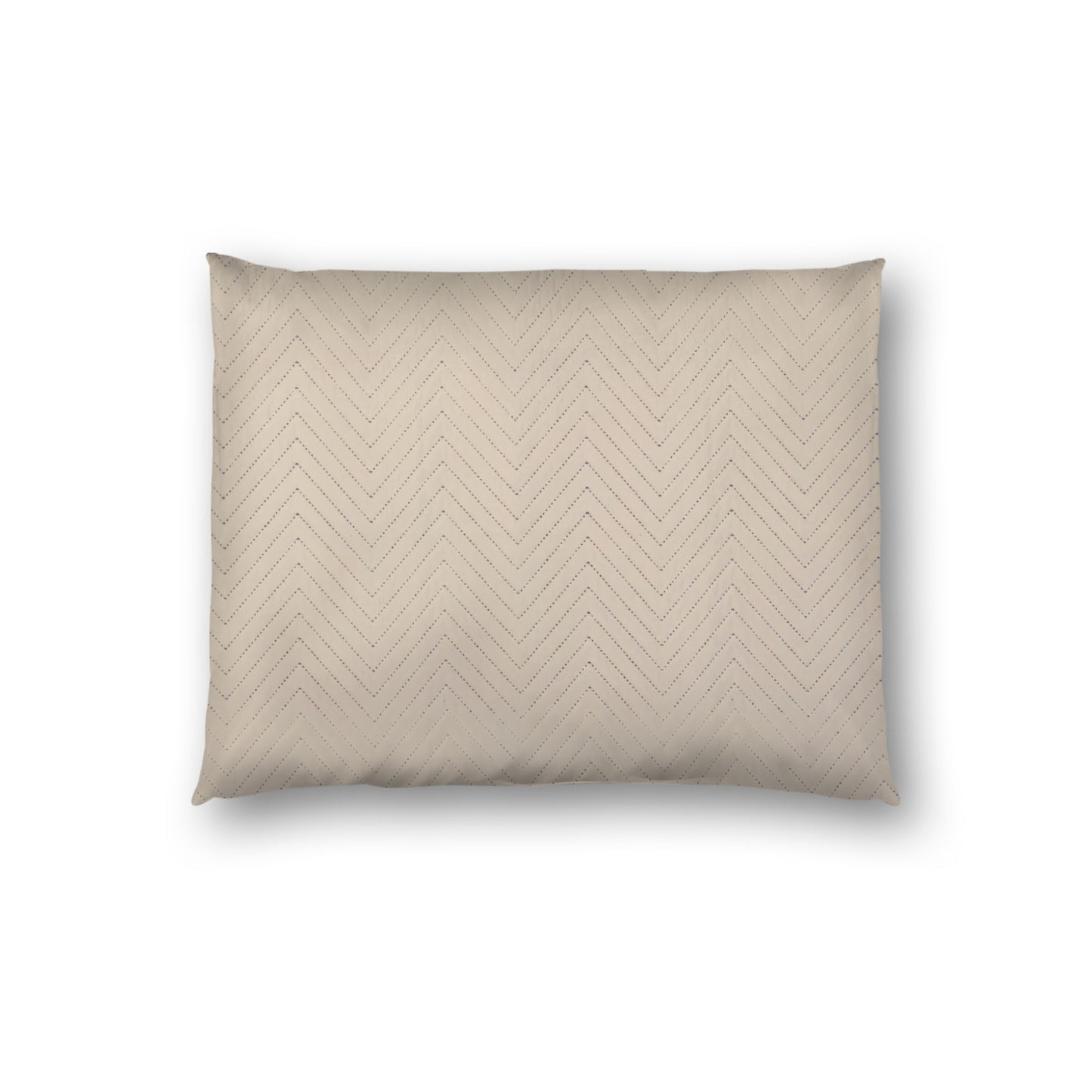 Beige Quilted Polyester Pillow Sham | QPSH-MF-1015, 26 x 20 inches