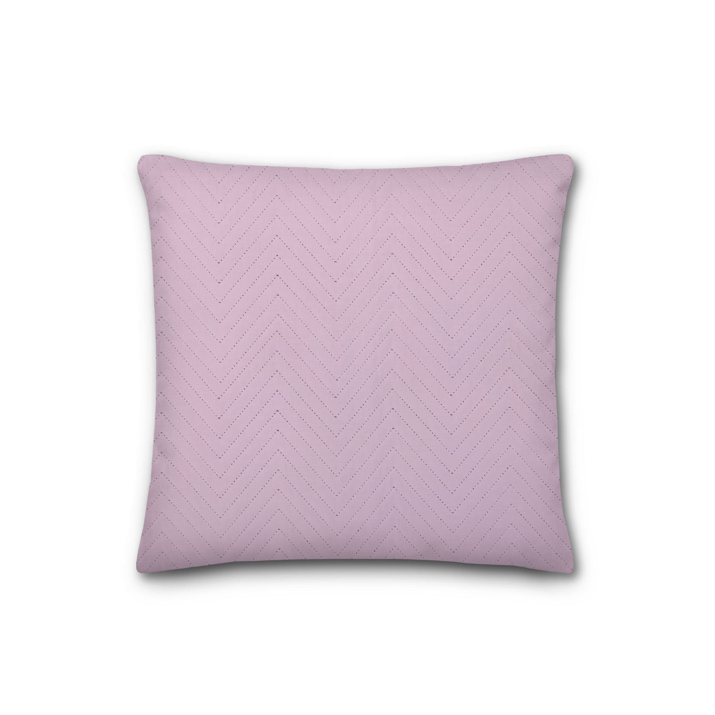 Pink Quilted Polyester Pillow Sham | QPSH-CS-1081, 26 x 26 inches