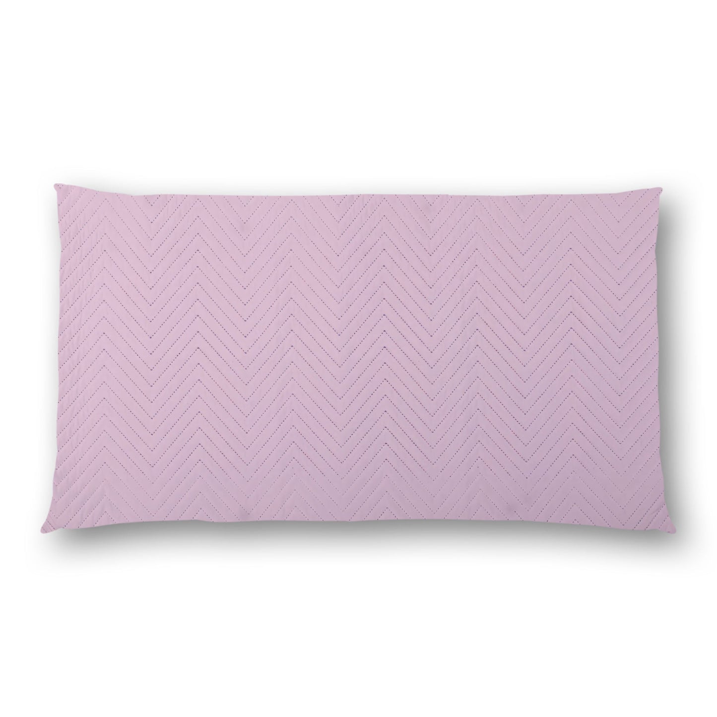 Pink Quilted Polyester Pillow Sham | QPSH-CS-1081, 36 x 20 inches
