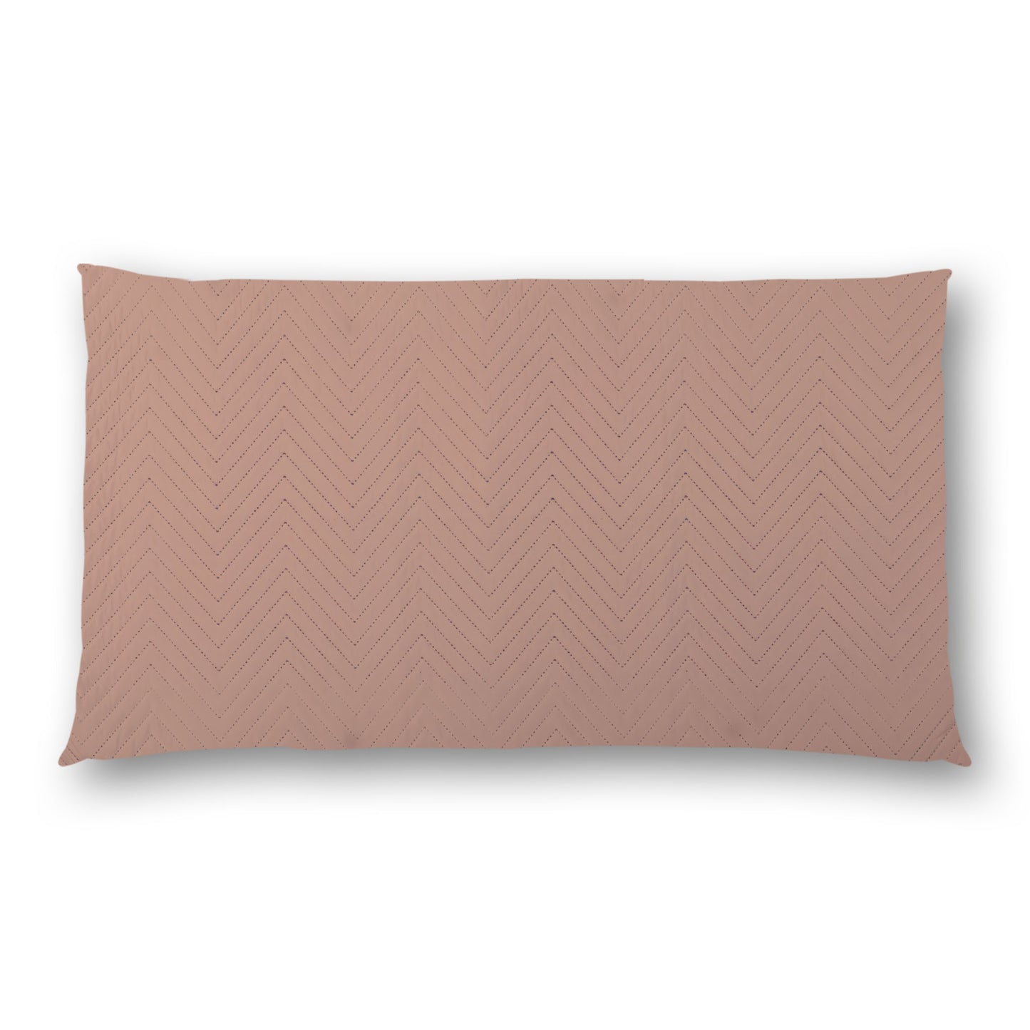 Salmon Quilted Polyester Pillow Sham | QPSH-MF-1139, 36 x 20 inches