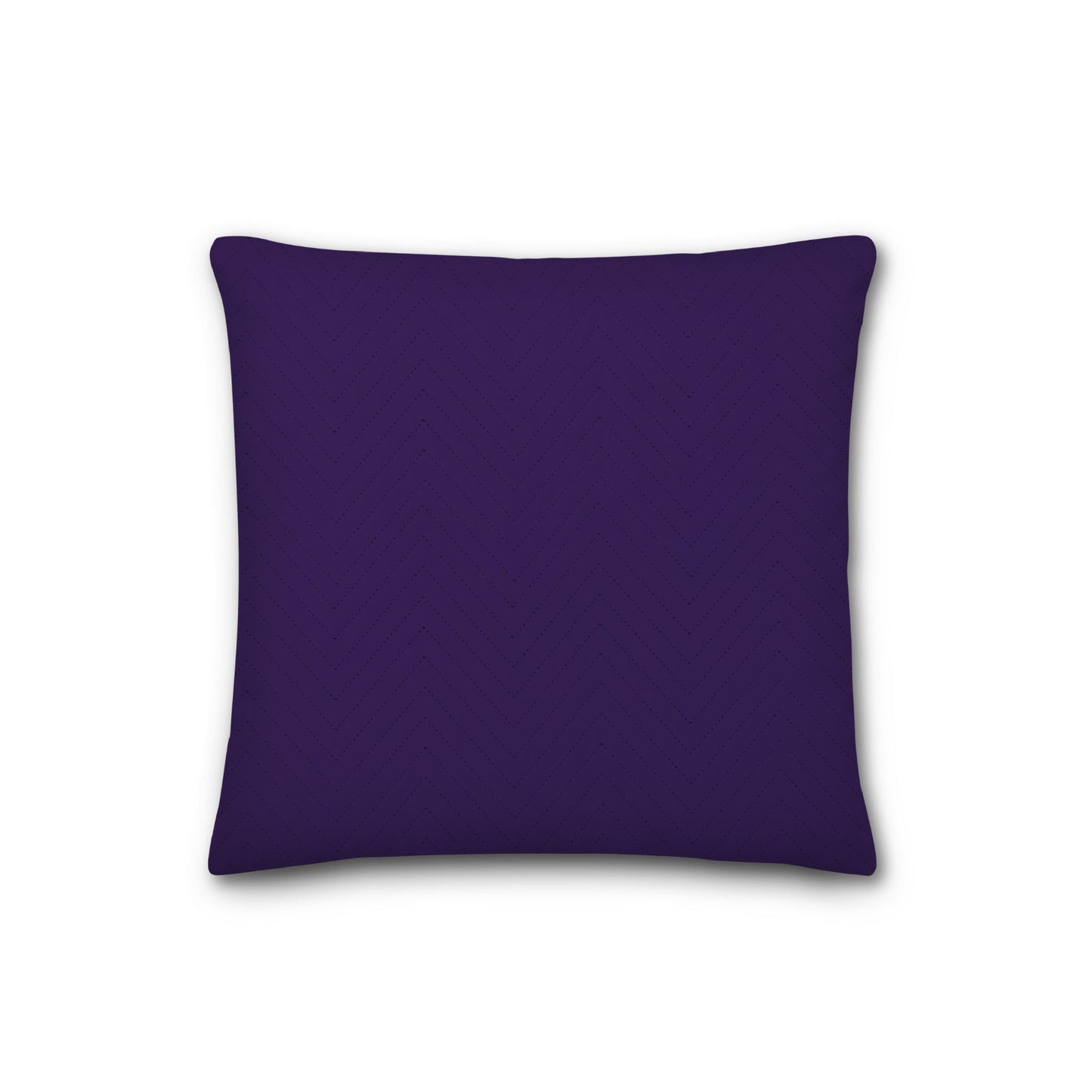 Purple Quilted Polyester Pillow Sham | QPSH-CS-1143, 26 x 26 inches