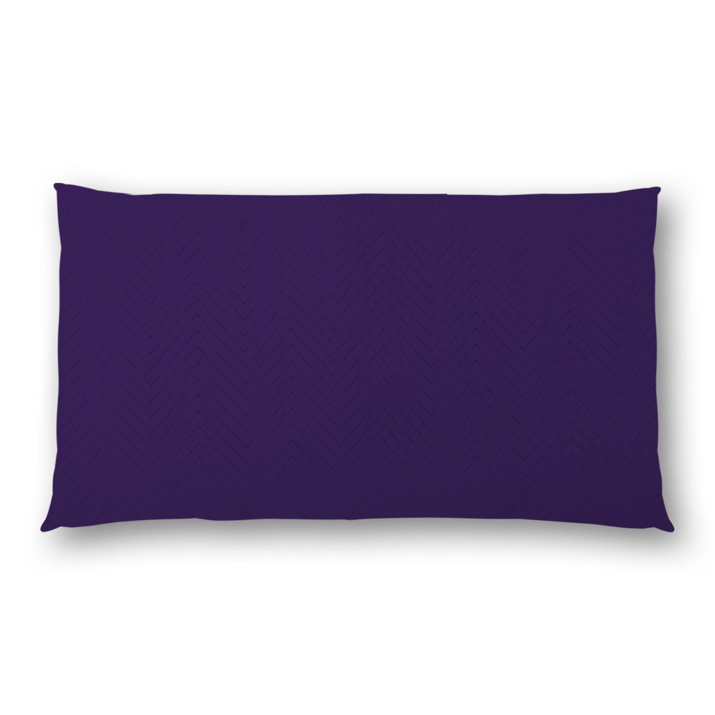 Purple Quilted Polyester Pillow Sham | QPSH-CS-1143, 36 x 20 inches
