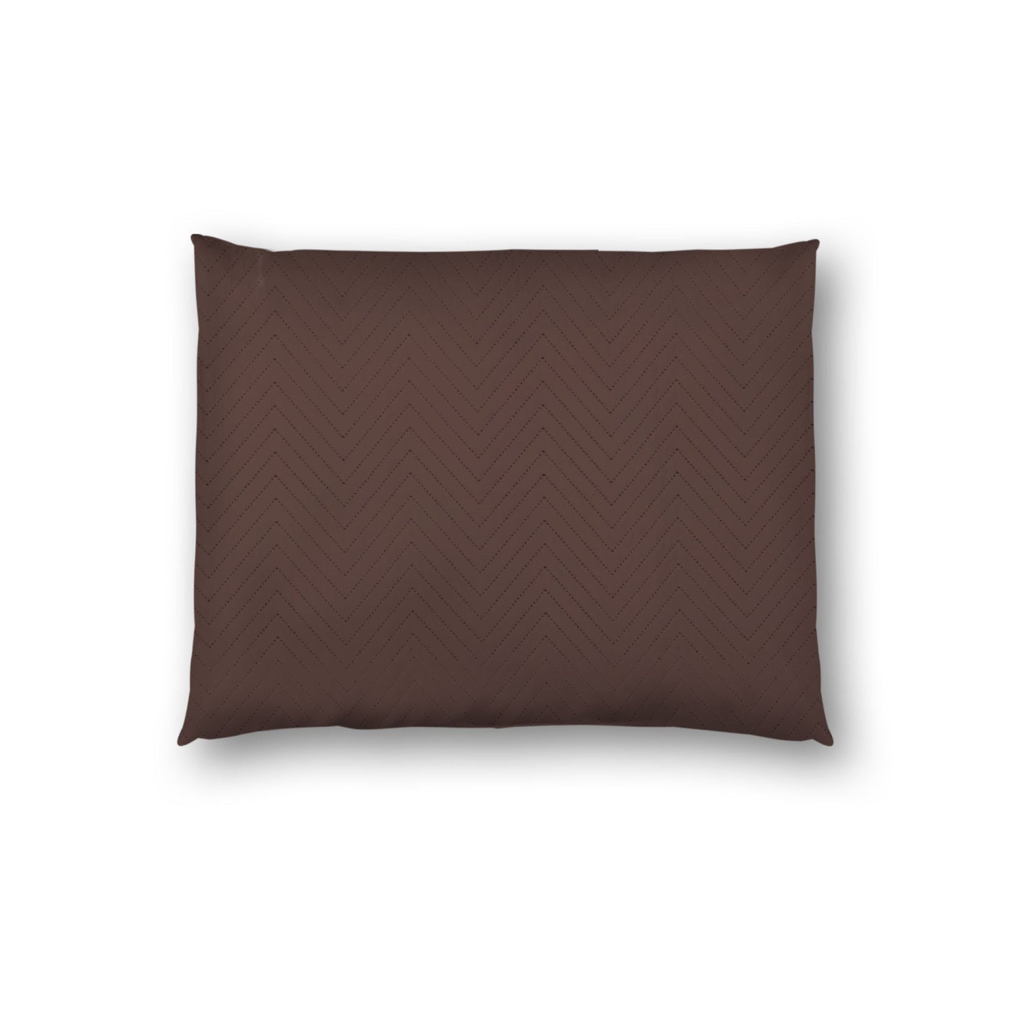 Brown Quilted Polyester Pillow Sham | QPSH-CS-1161, 26 x 20 inches