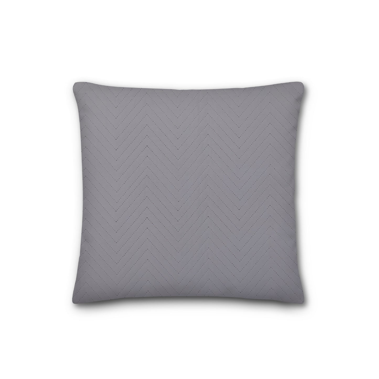 Grey Quilted Polyester Pillow Sham | QPSH-MF-1203, 26 x 26 inches