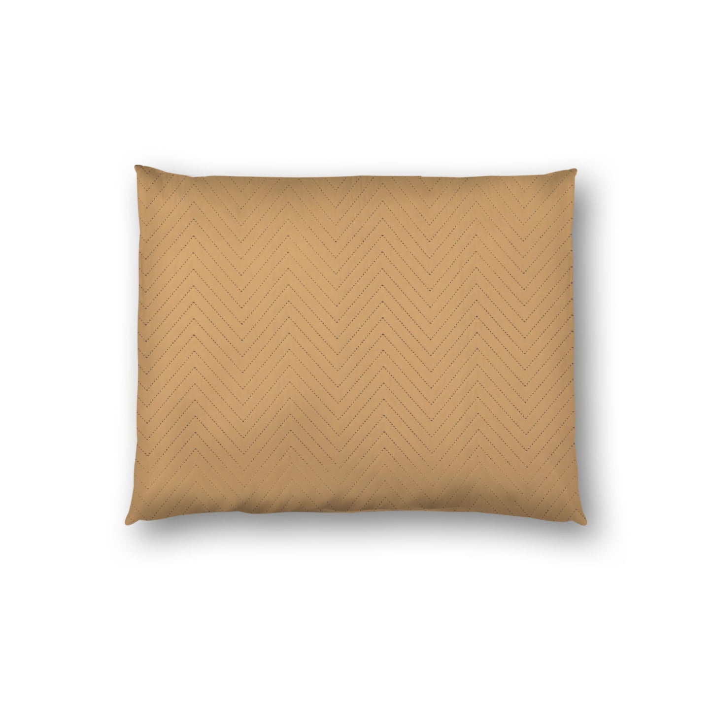 Pale Orange Quilted Polyester Pillow Sham | QPSH-MF-1232, 26 x 20 inches