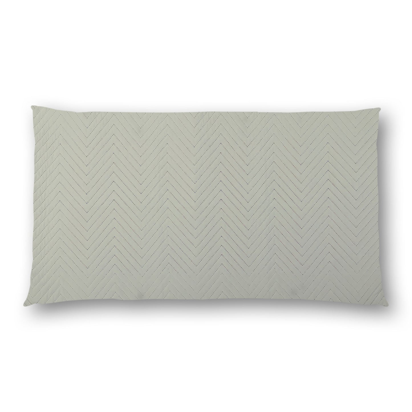 Pale Green Quilted Polyester Pillow Sham | QPSH-MF-1241, 36 x 20 inches