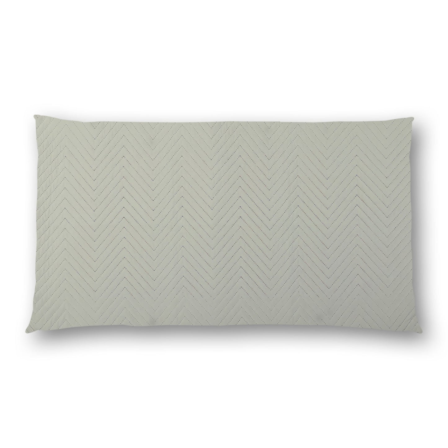 Pale Green Quilted Polyester Pillow Sham | QPSH-CS-1241, 36 x 20 inches