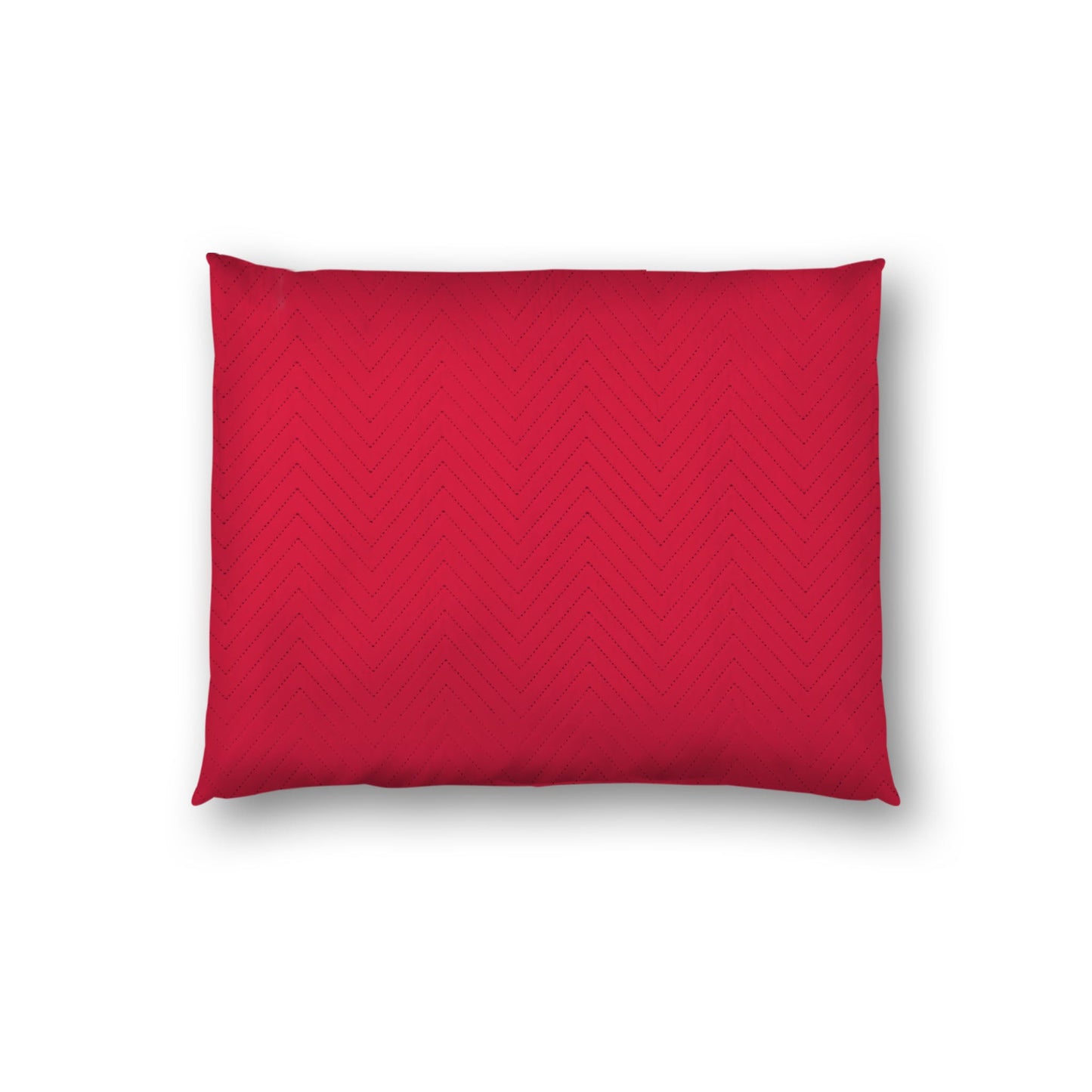 Red Quilted Polyester Pillow Sham | QPSH-CS-1330, 26 x 20 inches