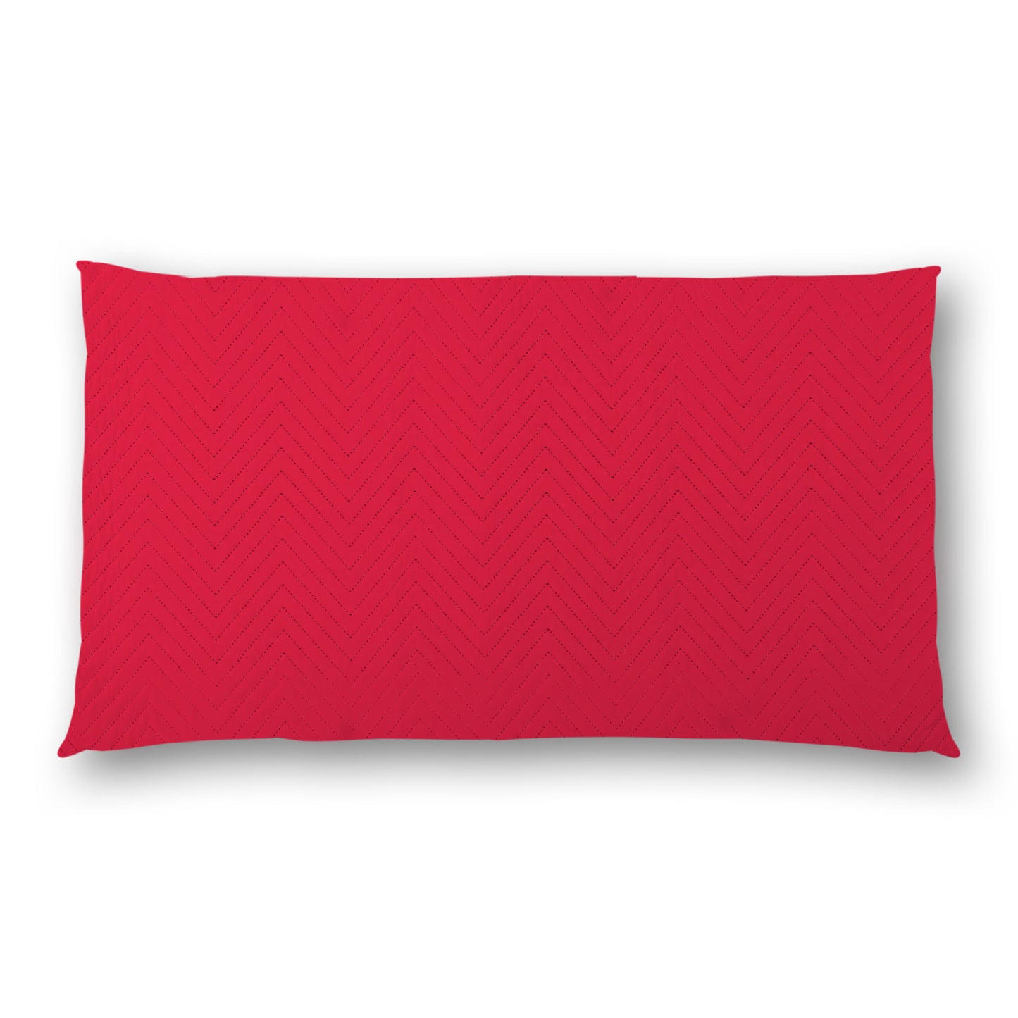 Red Quilted Polyester Pillow Sham | QPSH-MF-1330, 36 x 20 inches