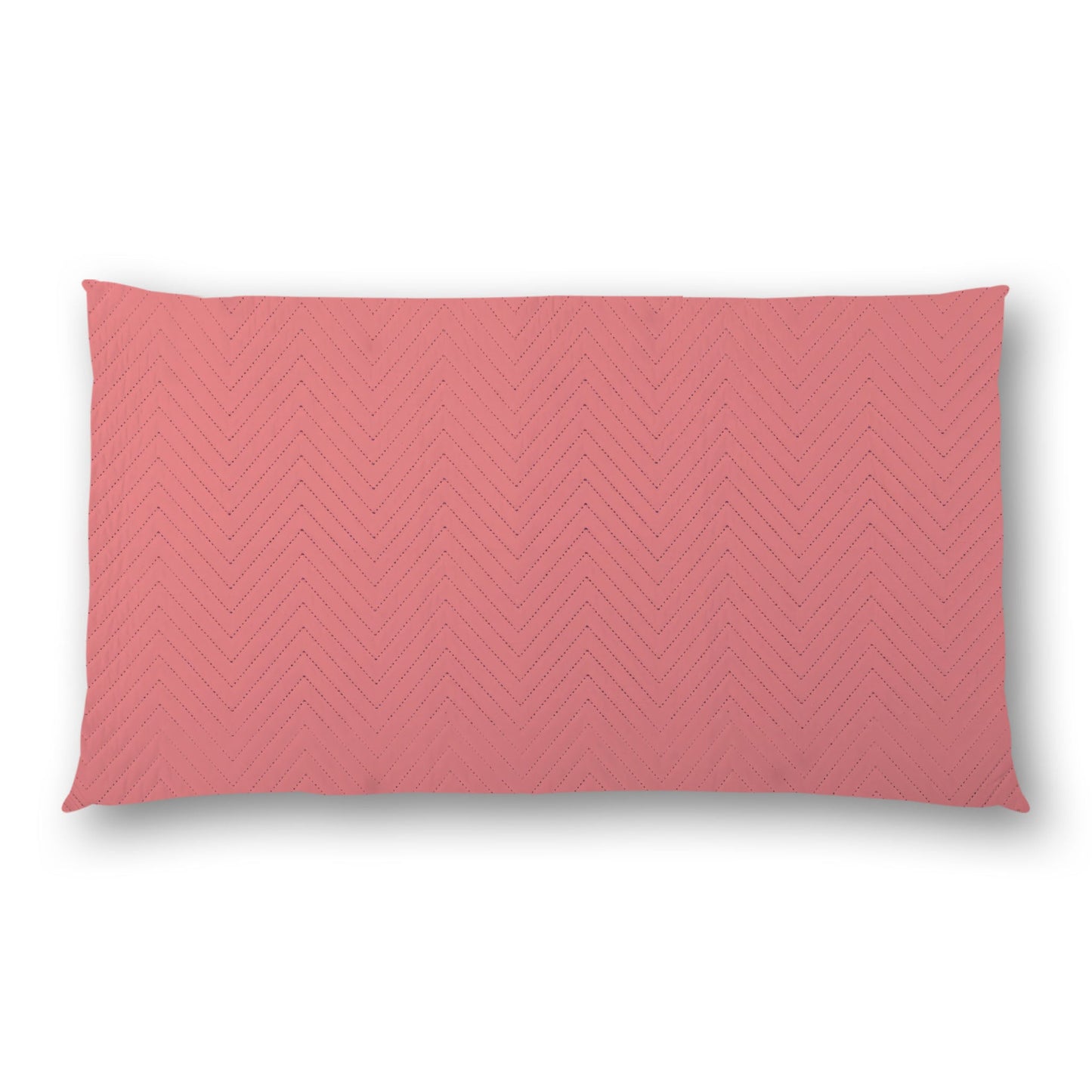 Pink Quilted Polyester Pillow Sham | QPSH-CS-1340, 36 x 20 inches
